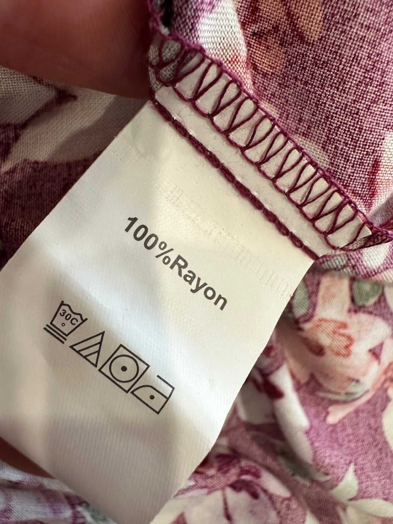 [SALE] Ava + Mia - Bohemian Maxi Dress - Size 8 - Purple w Flowers