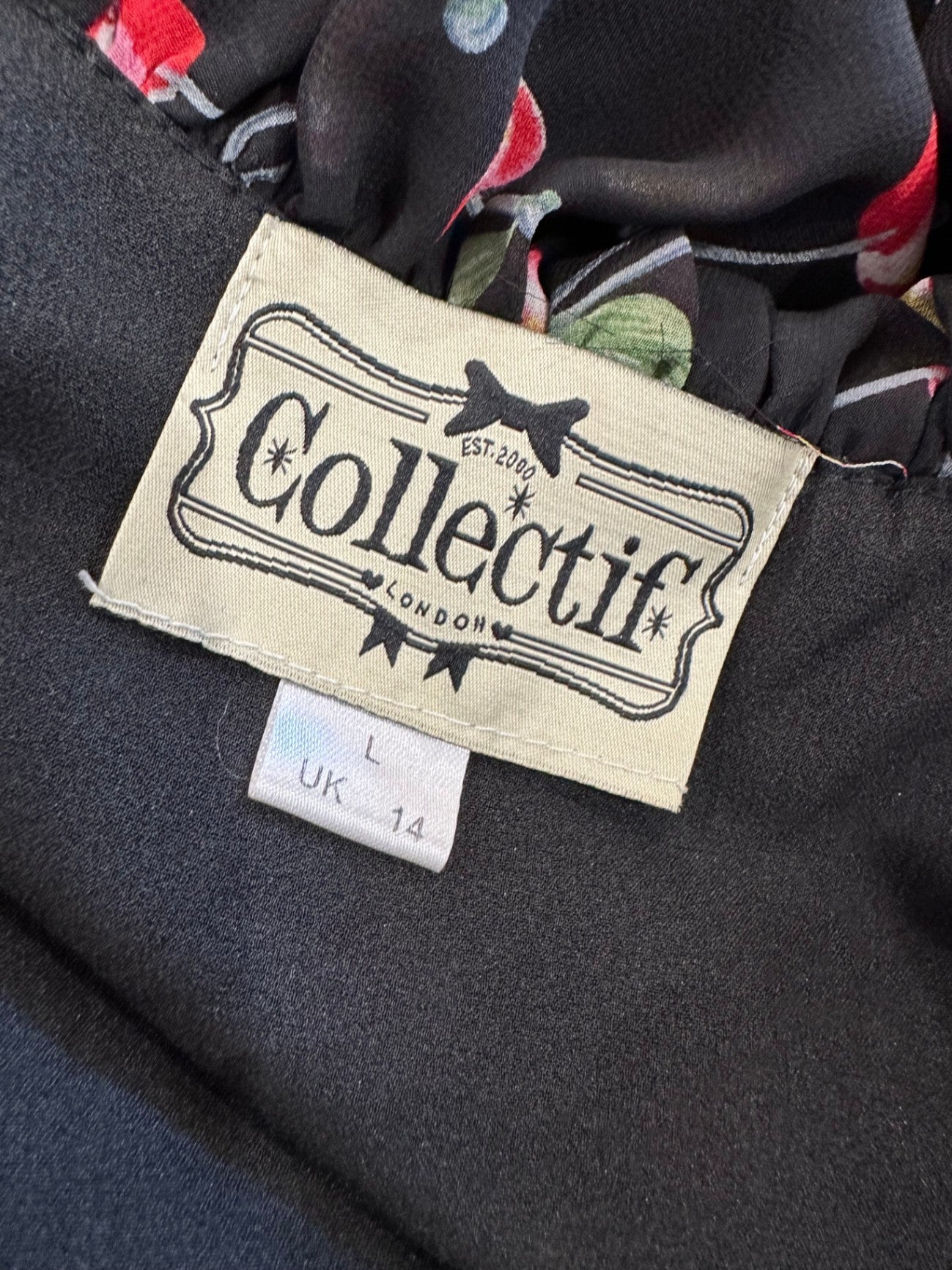 [SALE] Collectif - Rockabilly Dress - Large - Cherries