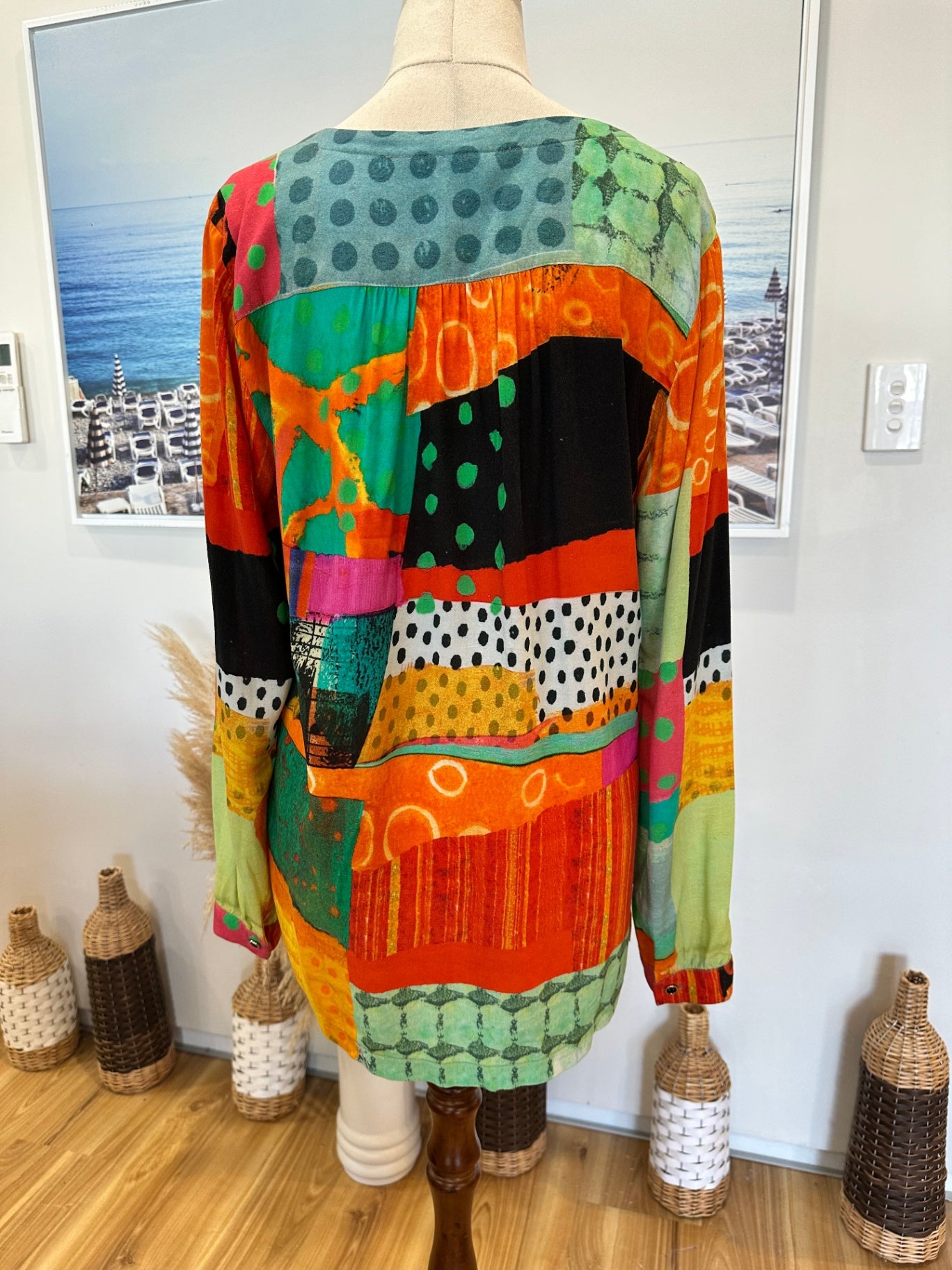 [SALE] Dolcezza Blouse - Extra Small - Multicolored