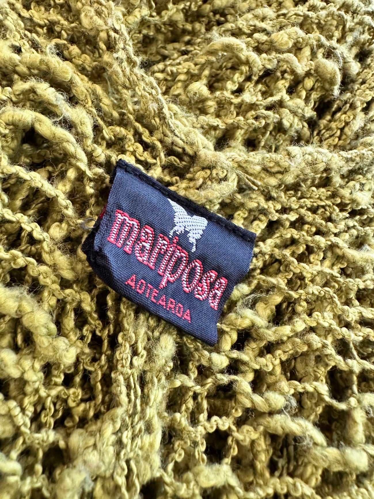 Mariposa - Popcorn Cardigan - One Size - Lime Green