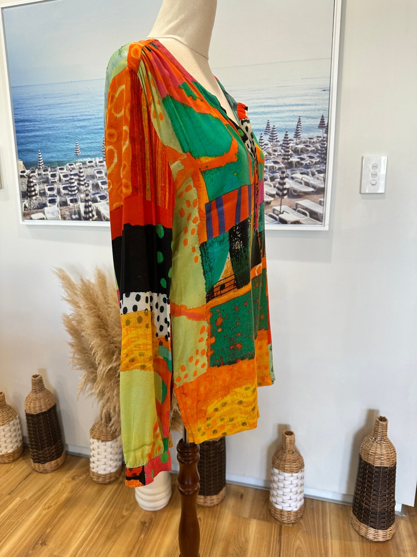 [SALE] Dolcezza Blouse - Extra Small - Multicolored