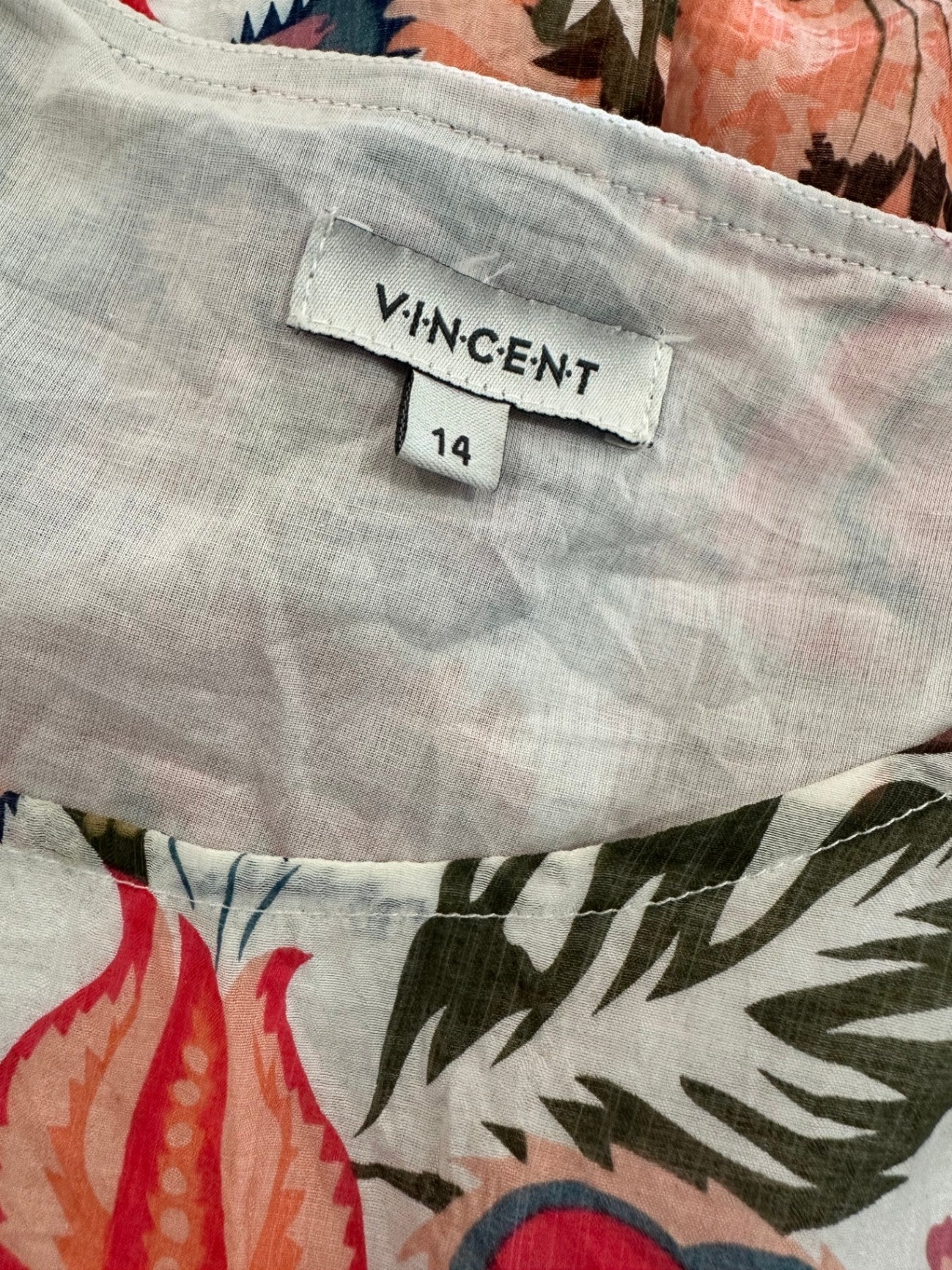[SALE] Vincent - Dress - Size 14 - Pink Florals