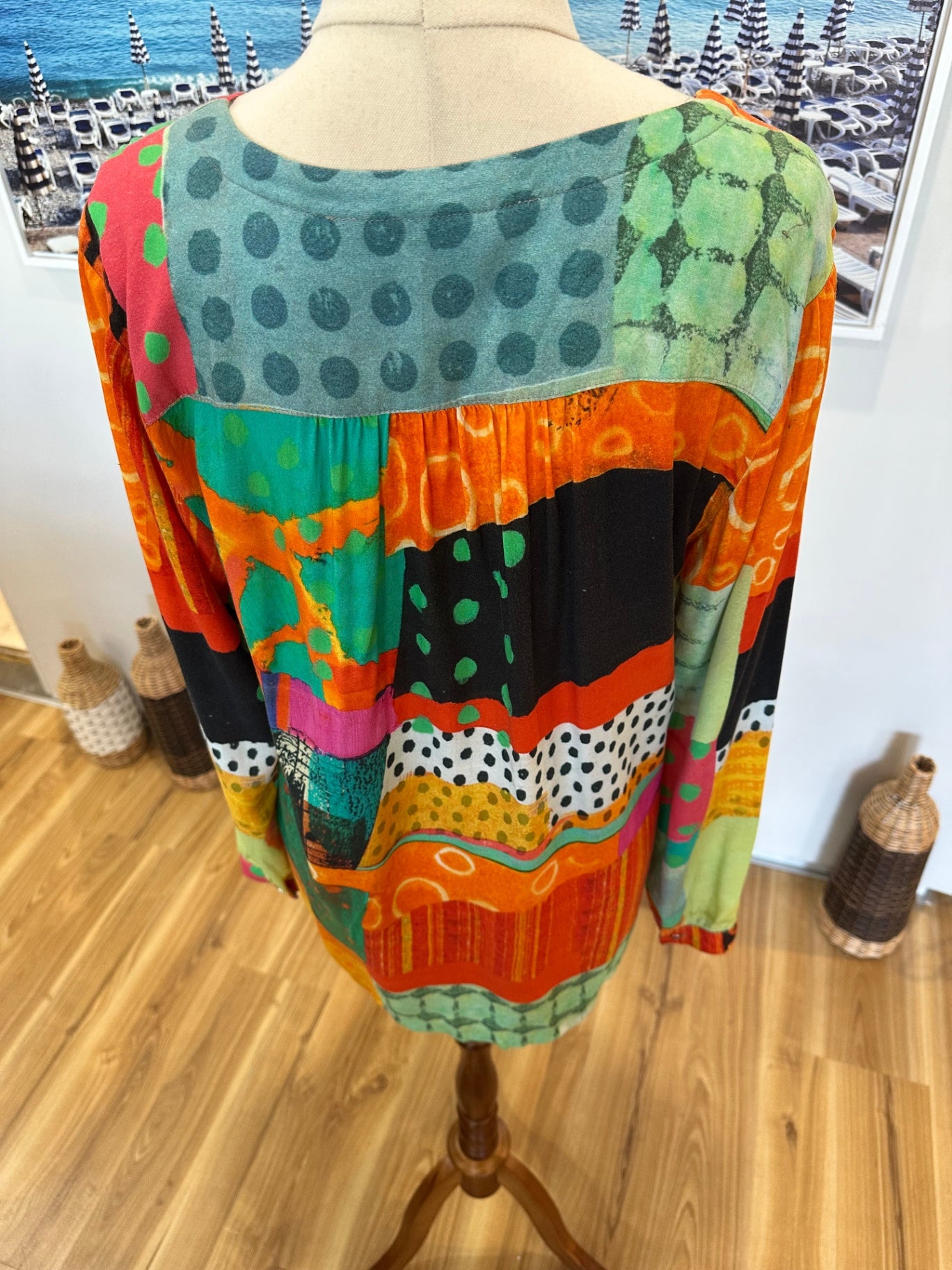 [SALE] Dolcezza Blouse - Extra Small - Multicolored