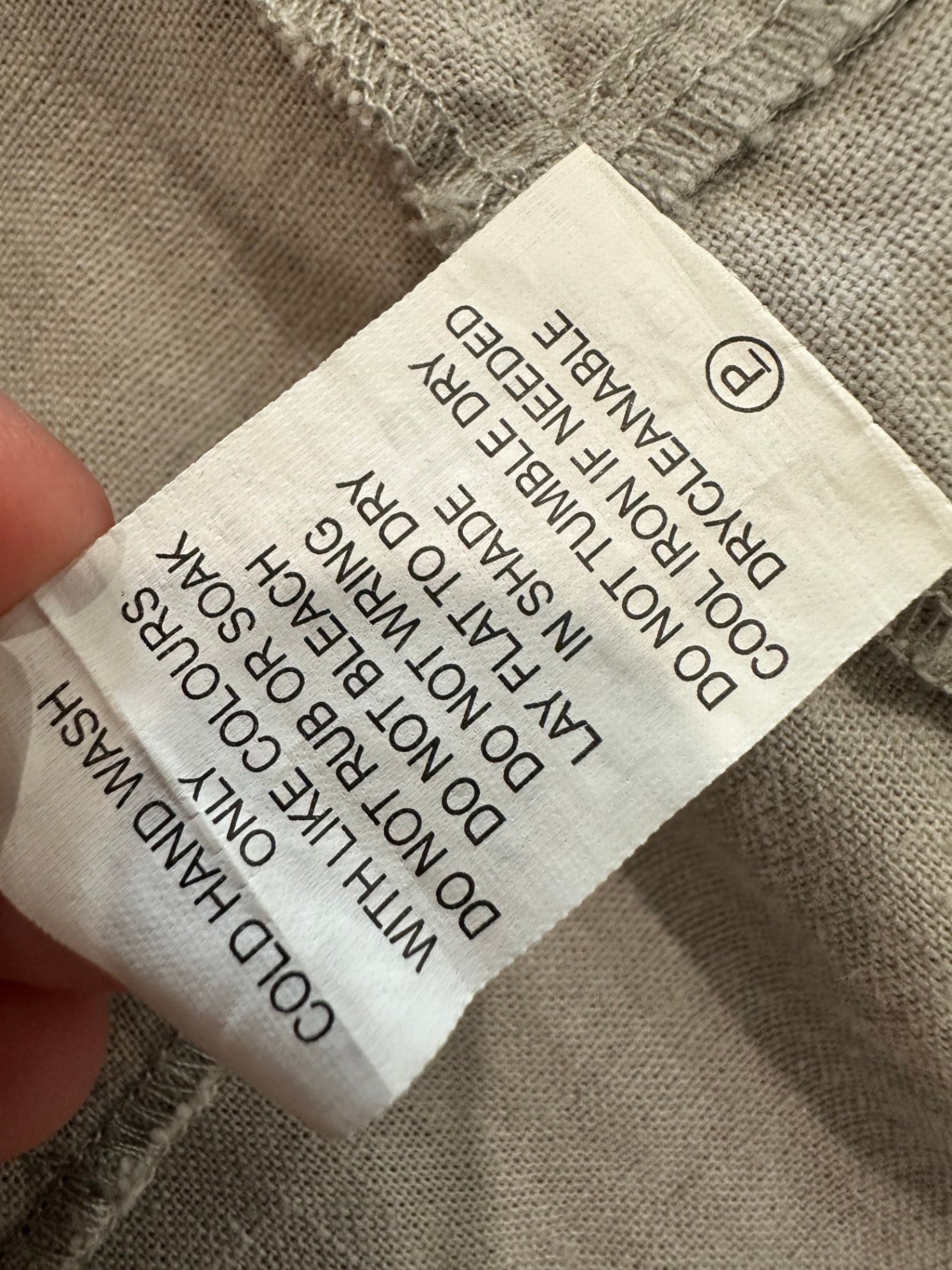 Emerge - Linen Blend Jacket - Size 12 - Beige