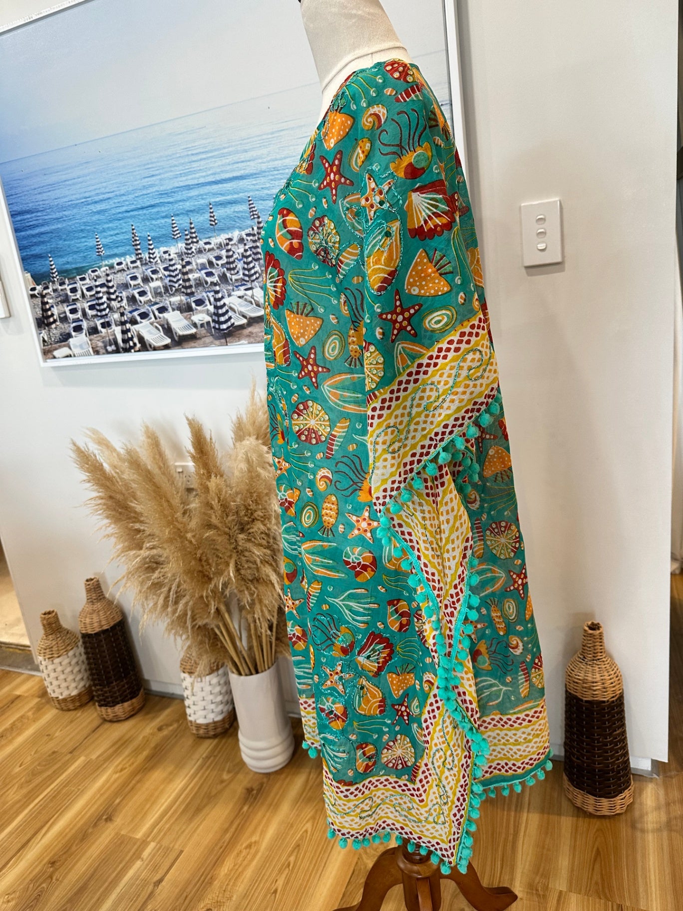 [SALE] Genesha - Kaftan - One Size - Turquoise [NEW]