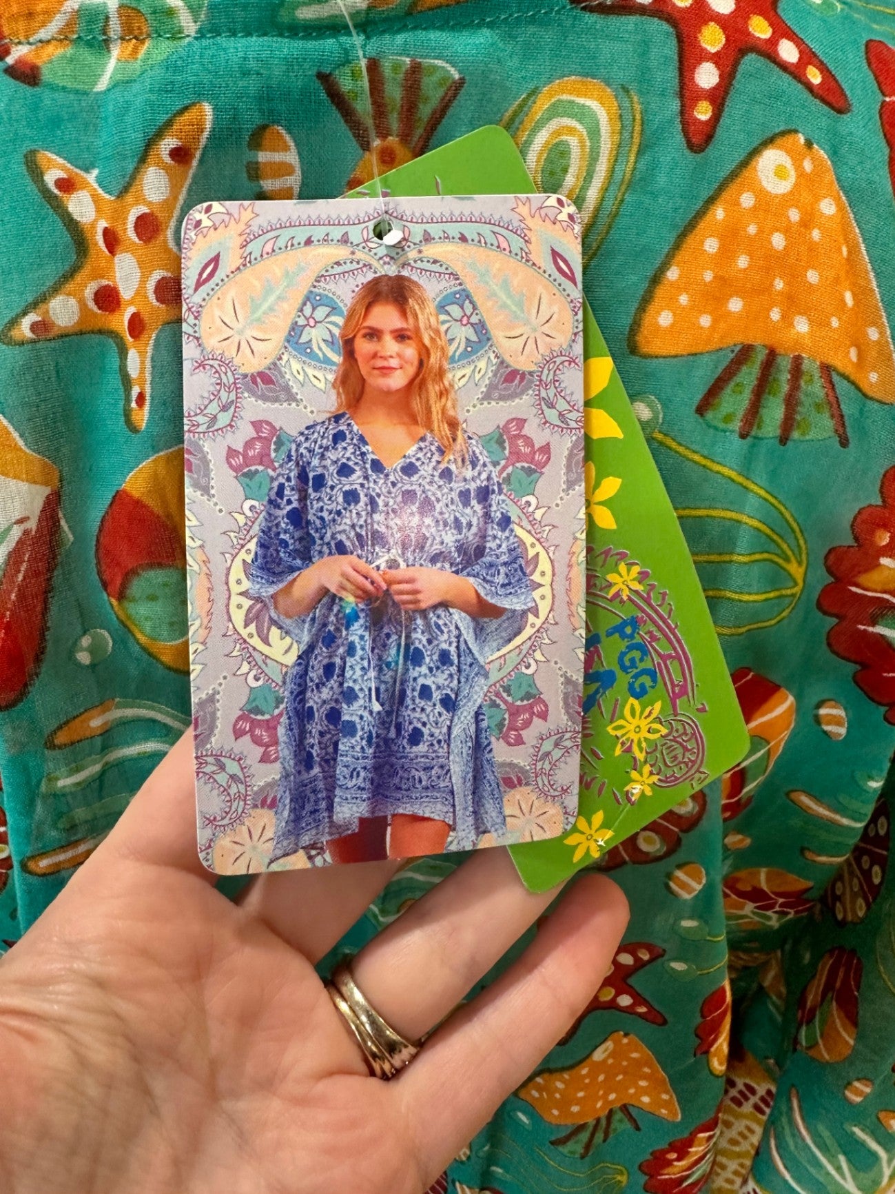 [SALE] Genesha - Kaftan - One Size - Turquoise [NEW]