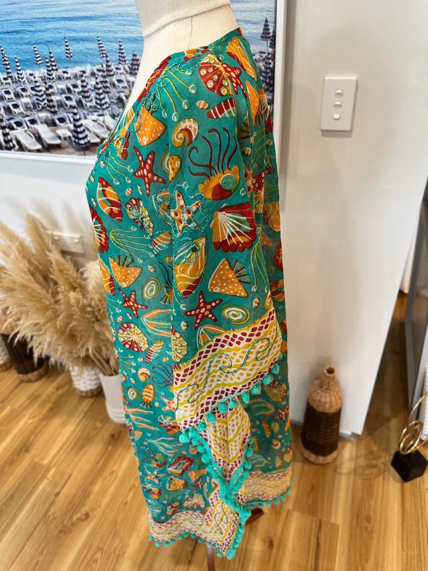 [SALE] Genesha - Kaftan - One Size - Turquoise [NEW]