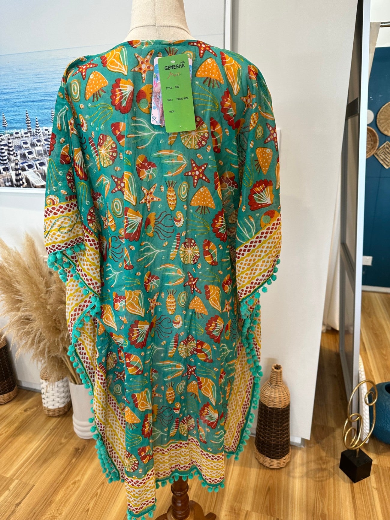 [SALE] Genesha - Kaftan - One Size - Turquoise [NEW]