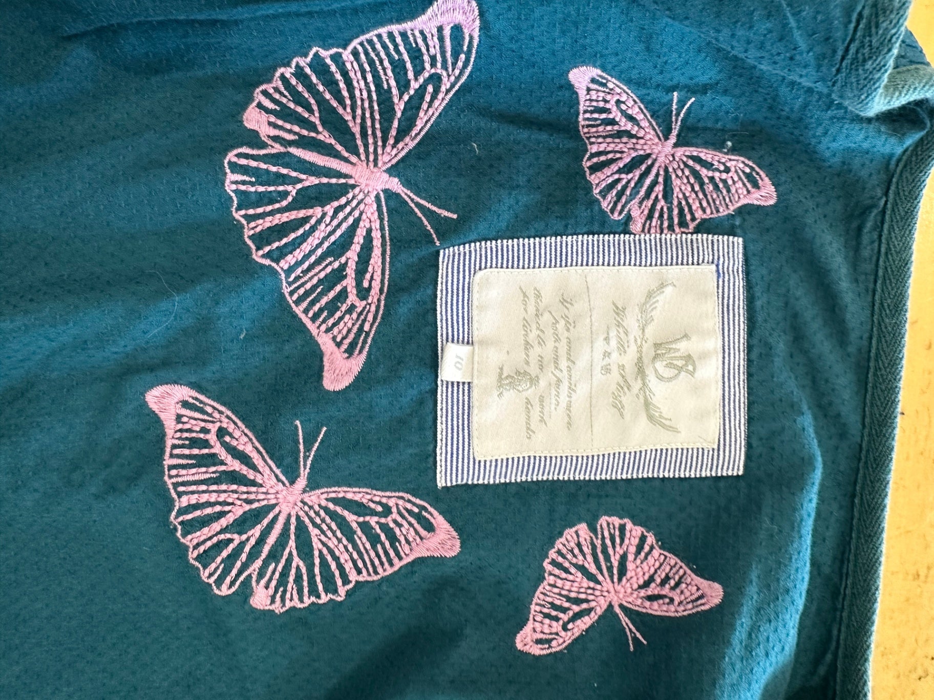 White Stuff - Quilted Lightweight Jacket - Size 10 - Teal