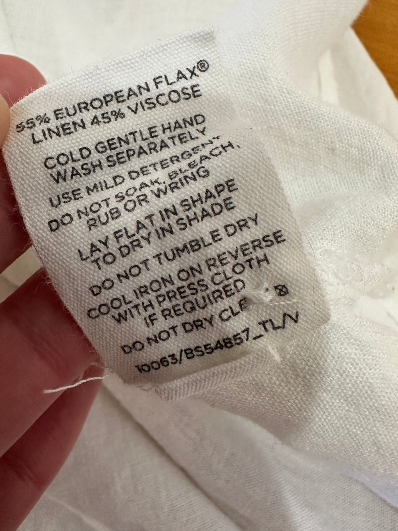 Glassons - Linen Blend Shirt - Size Medium - White