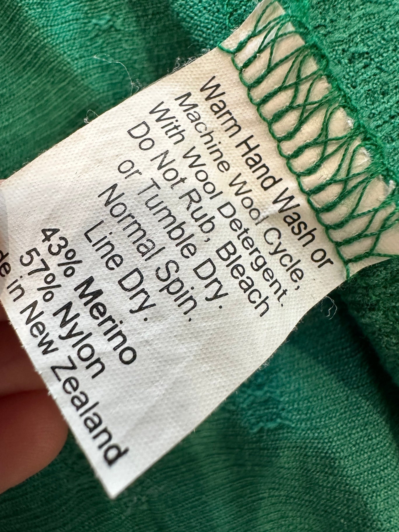 Art Style by Rebecca Herring - Merino Blend Cardigan - Small - Green