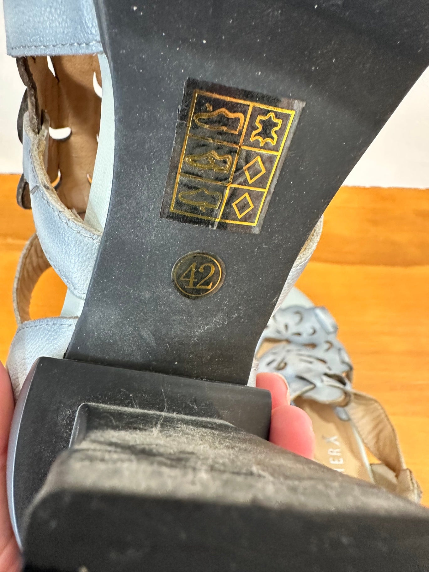 Maher Shoes - Size EU 42 - Grey and black