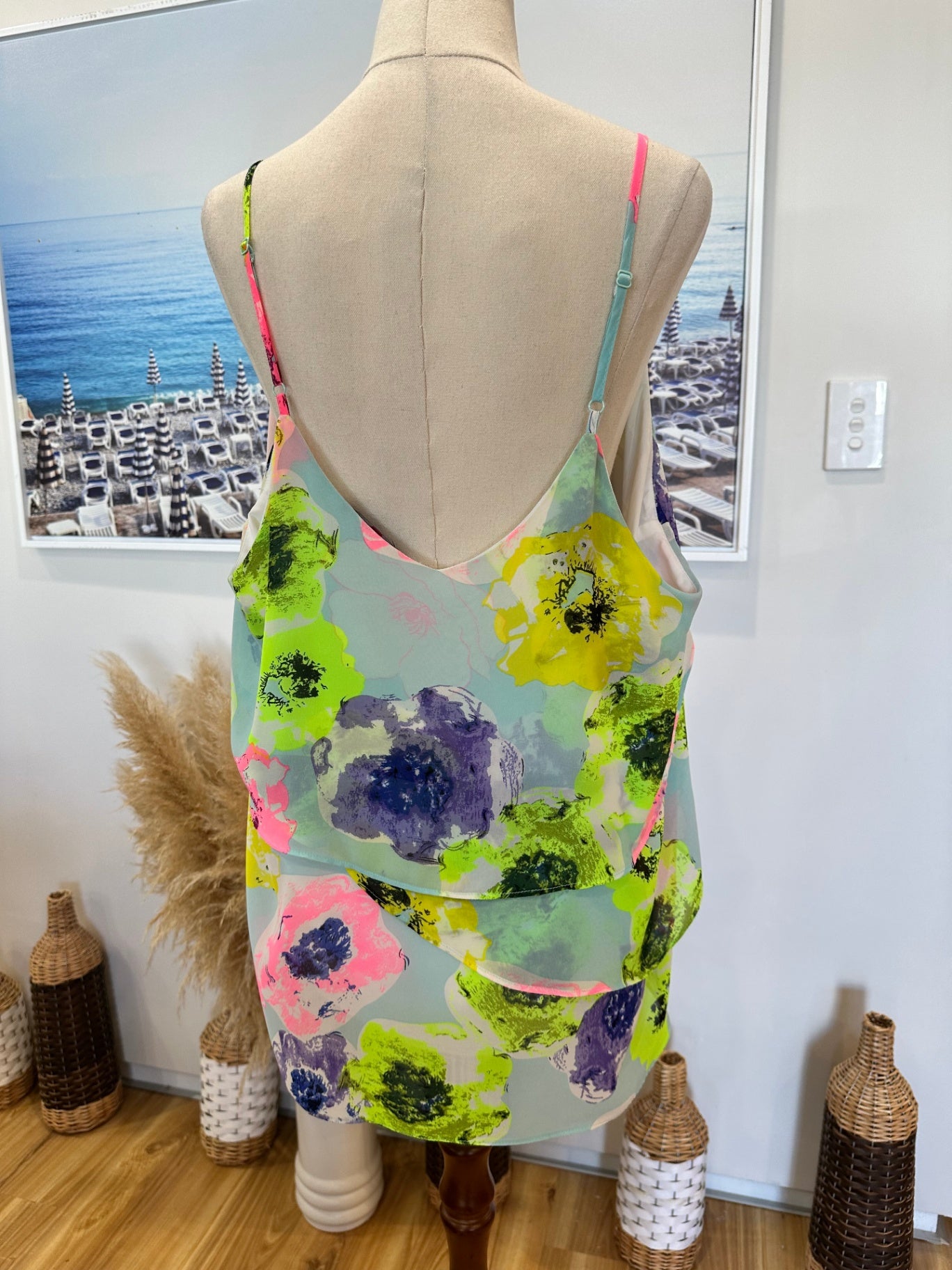 Augustine - Camisole Top - Extra Large - Neon Tones