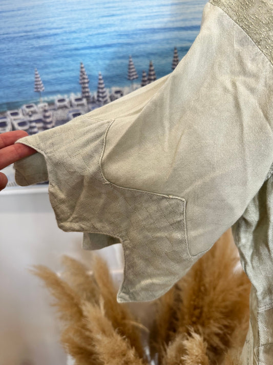 Sophie Collection - Bohemian Top - One Size - Light Sage Green