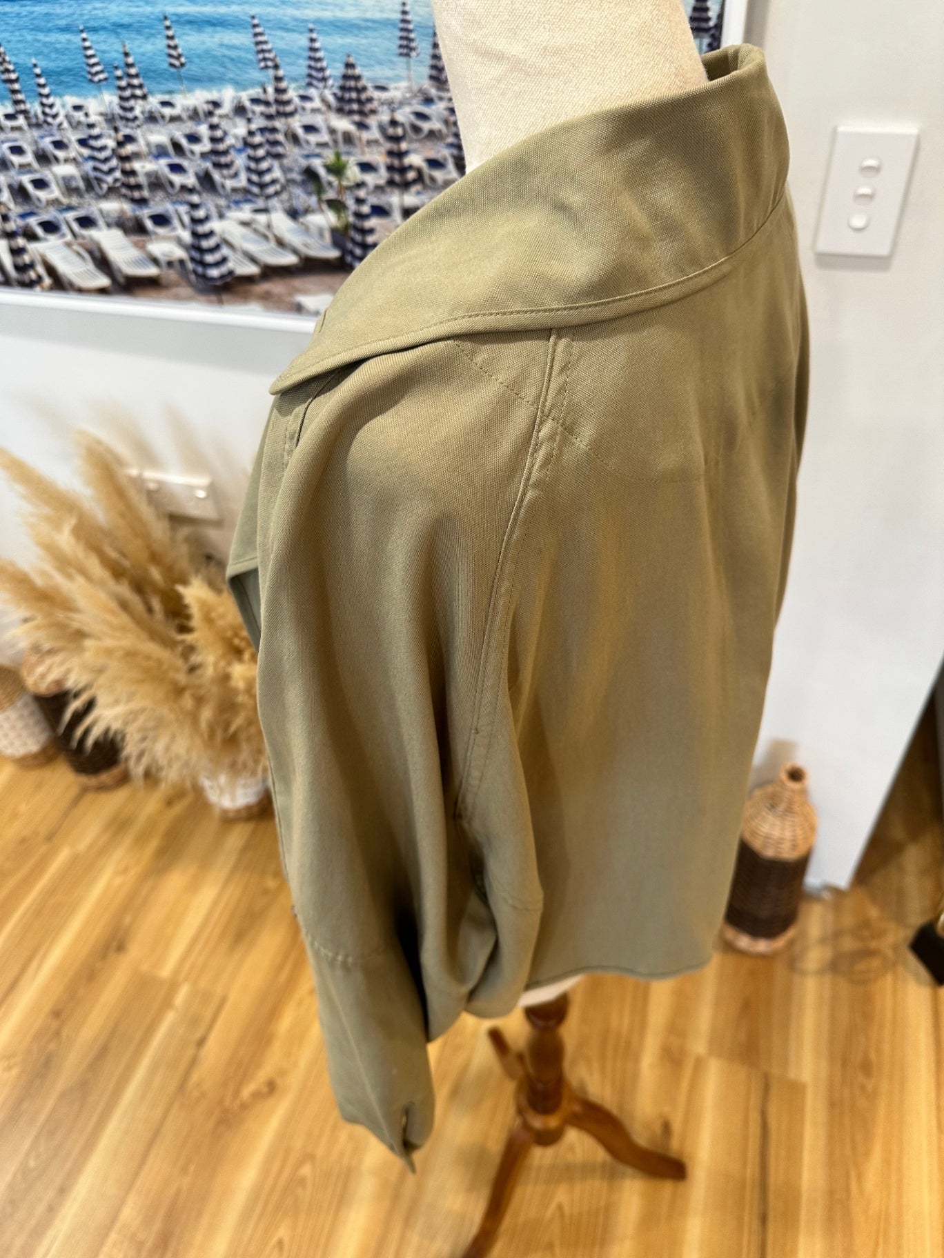 Witchery - Jacket - Size 12 - Sage