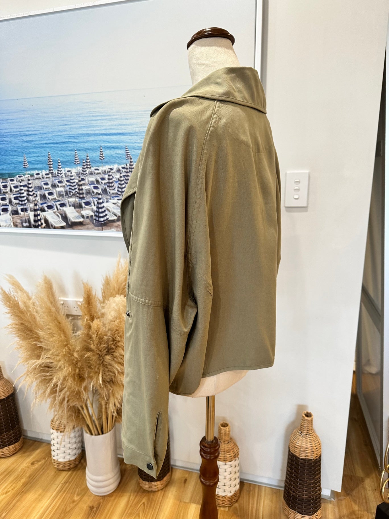 Witchery - Jacket - Size 12 - Sage