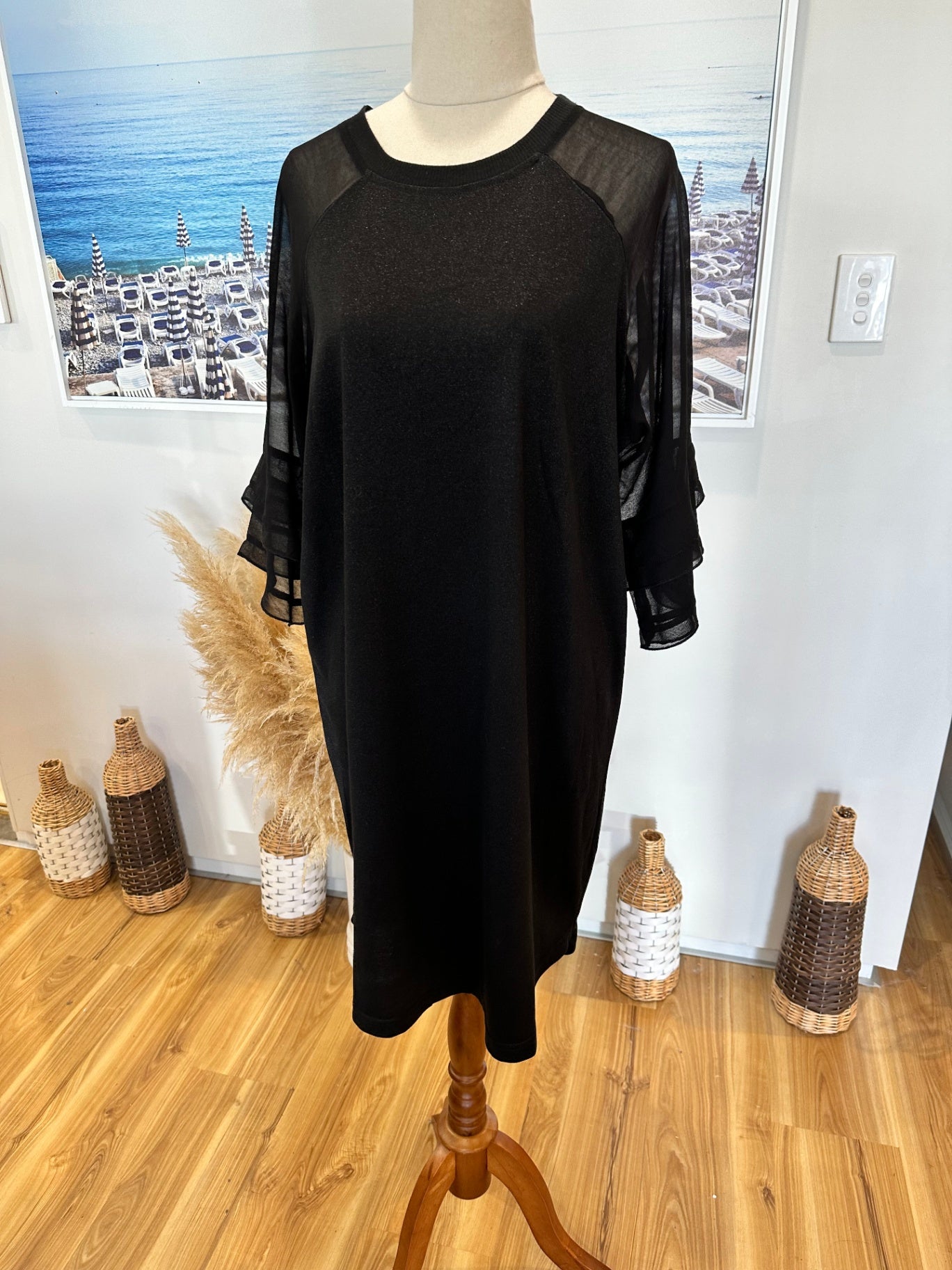 Seeking Lola Dress - Size 12 - Black