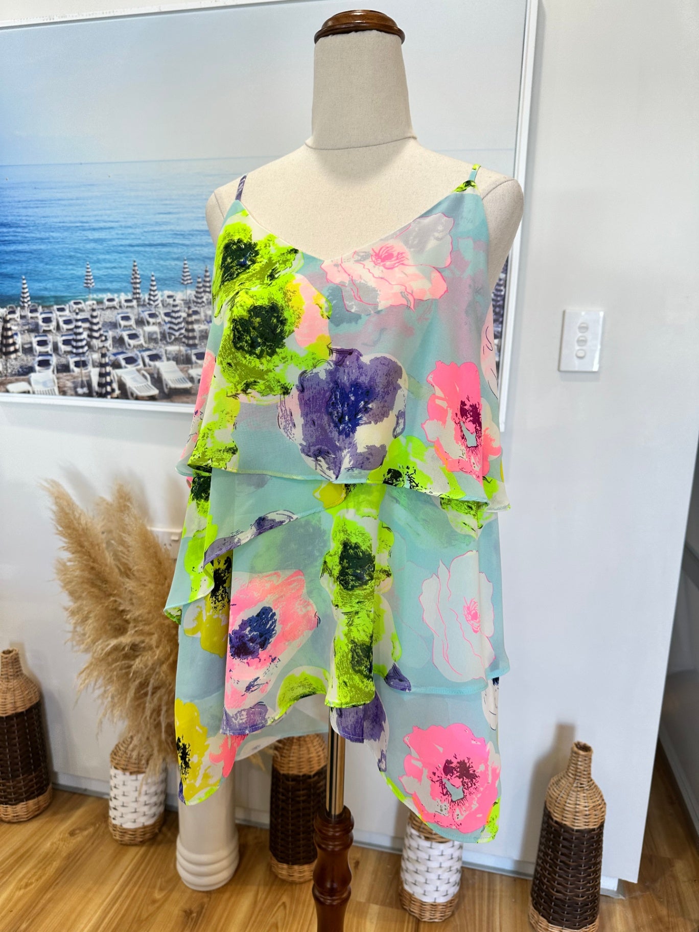 Augustine - Camisole Top - Extra Large - Neon Tones