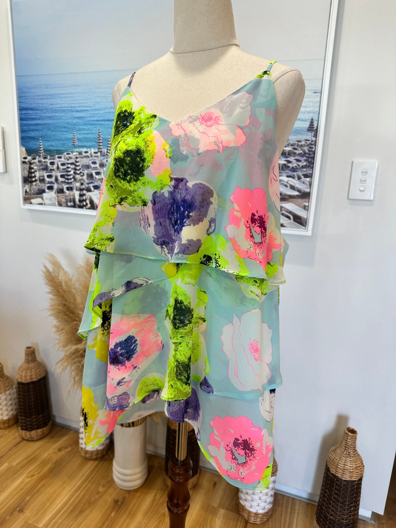 Augustine - Camisole Top - Extra Large - Neon Tones