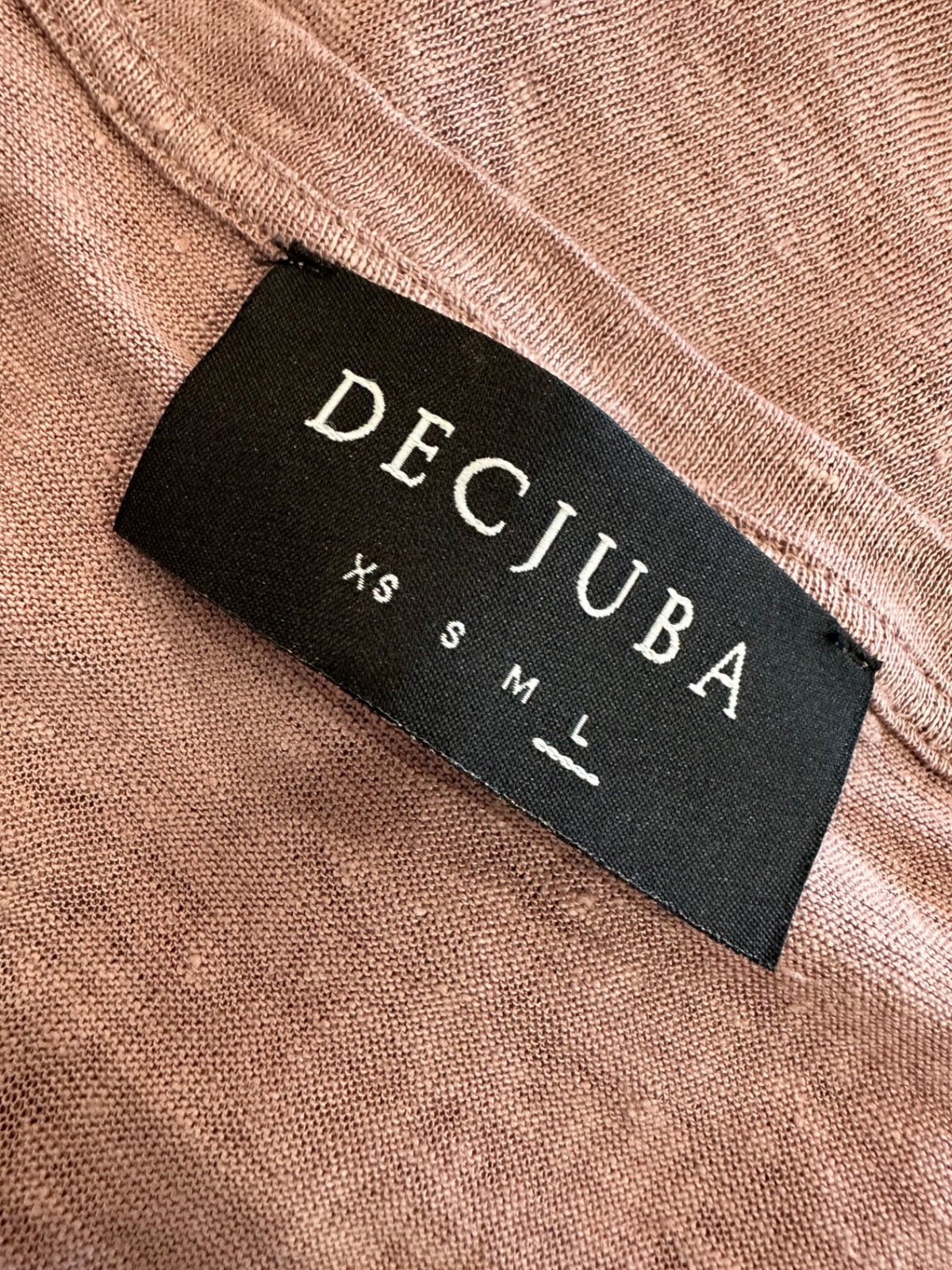 [SALE] Decjuba Top ' Mon Cherie - Large - 100% Linen Blush Pink - [New ...
