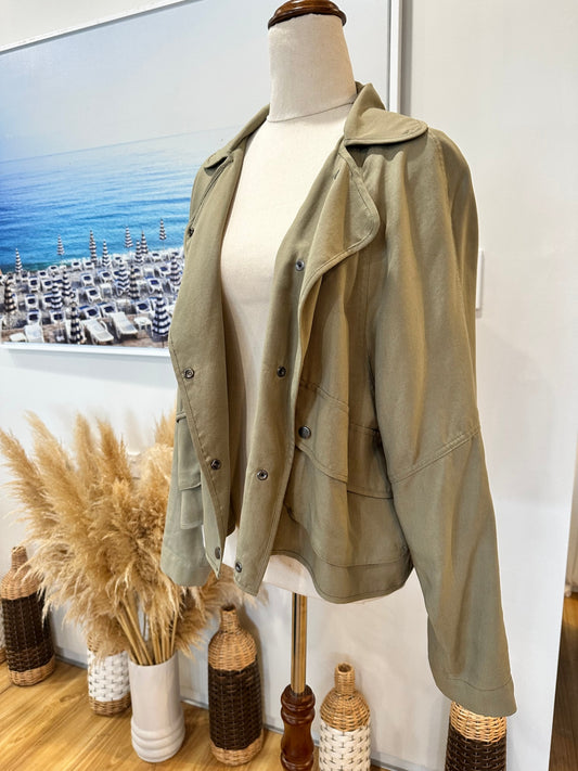 Witchery - Jacket - Size 12 - Sage
