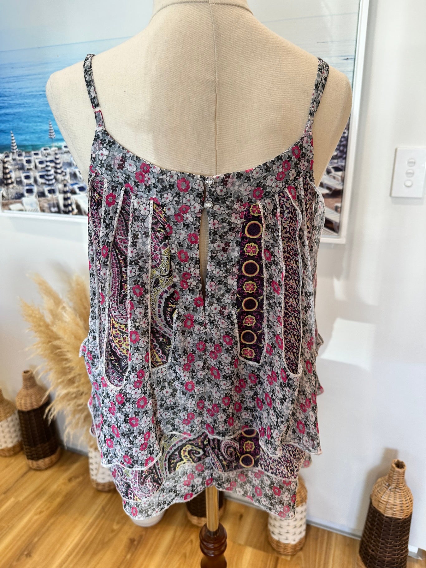 Elly M - Bohemian Top - Size 12 