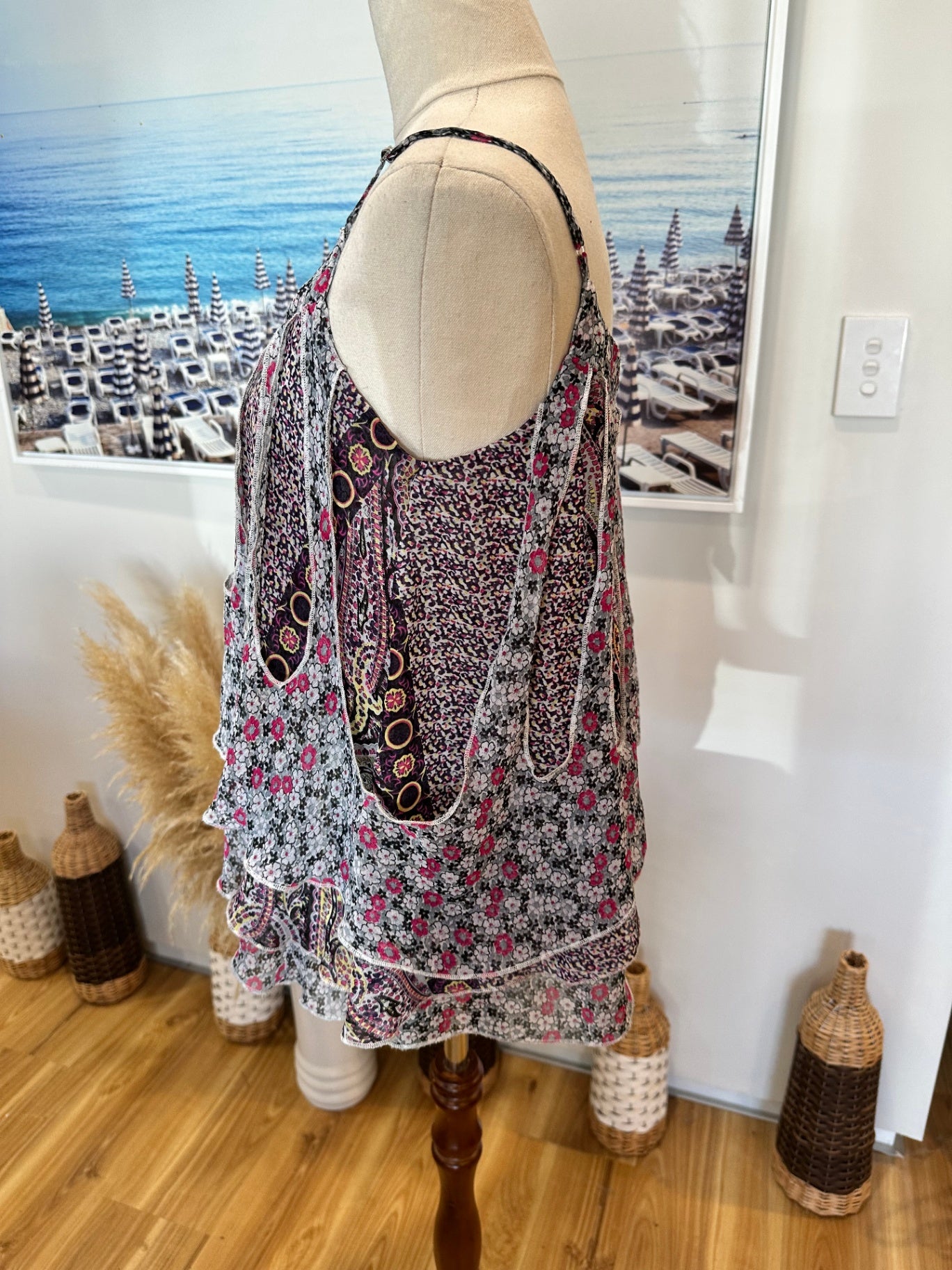 Elly M - Bohemian Top - Size 12 