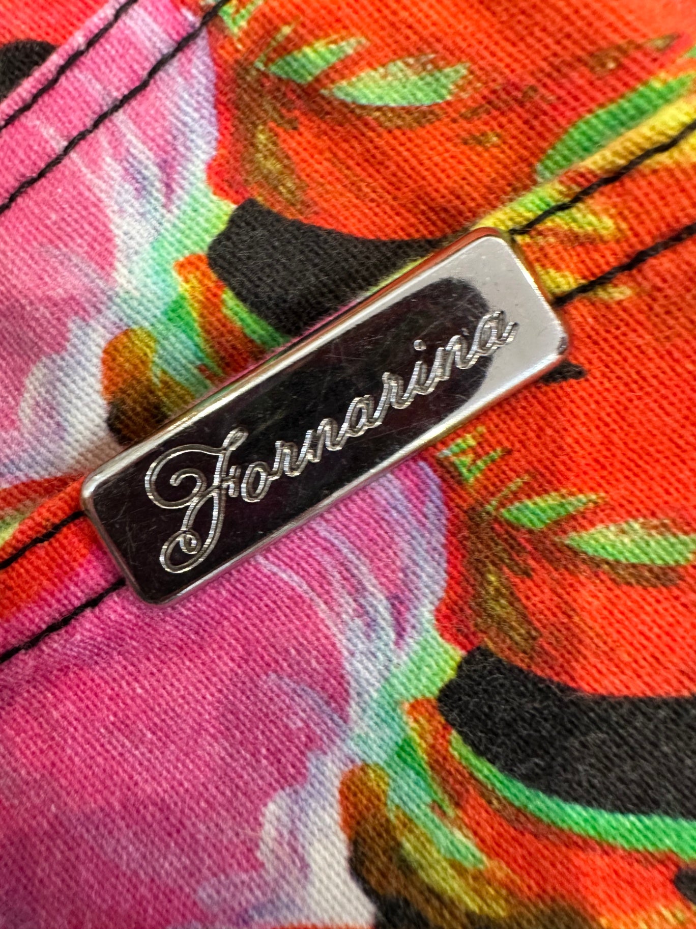 Fornarnia - Italian Pants - Size 12 - Bright Colours