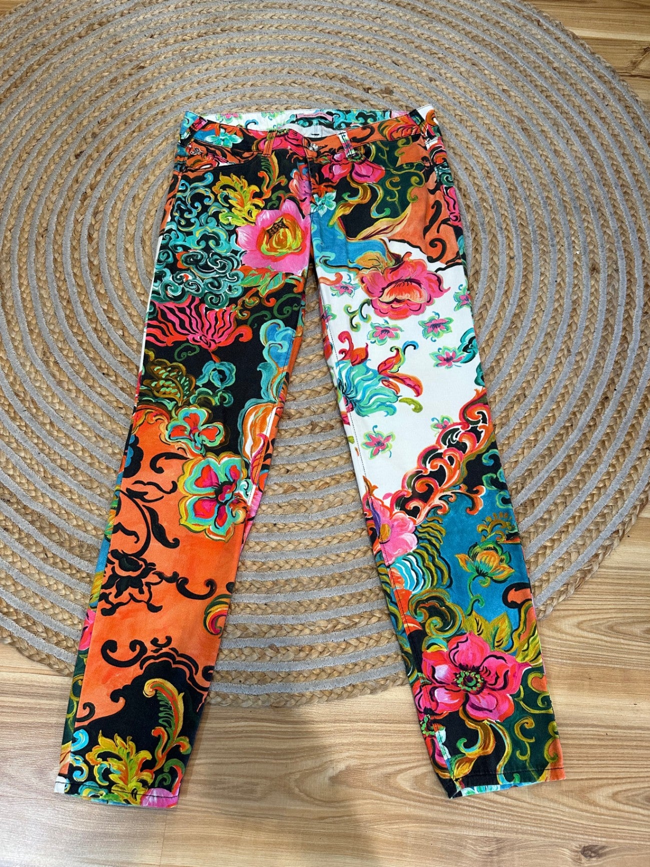 Fornarnia - Italian Pants - Size 12 - Bright Colours