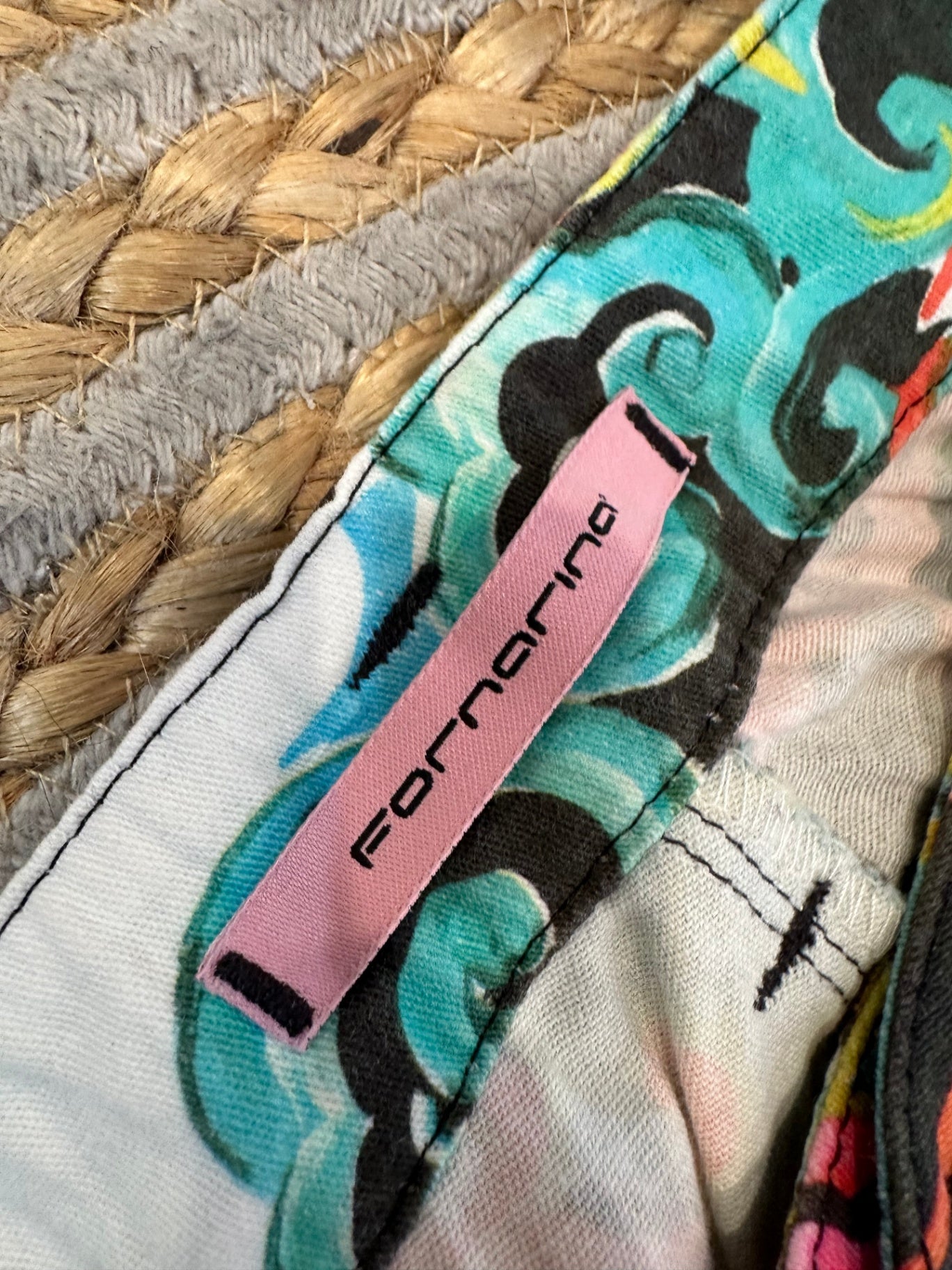 Fornarnia - Italian Pants - Size 12 - Bright Colours