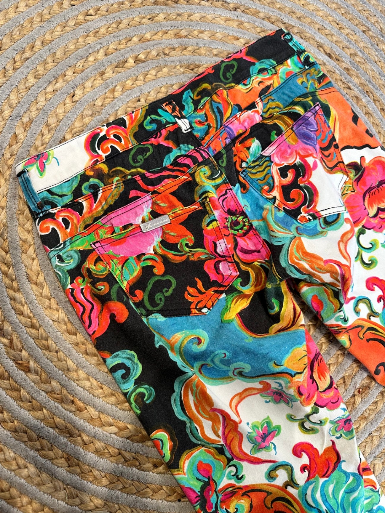 Fornarnia - Italian Pants - Size 12 - Bright Colours