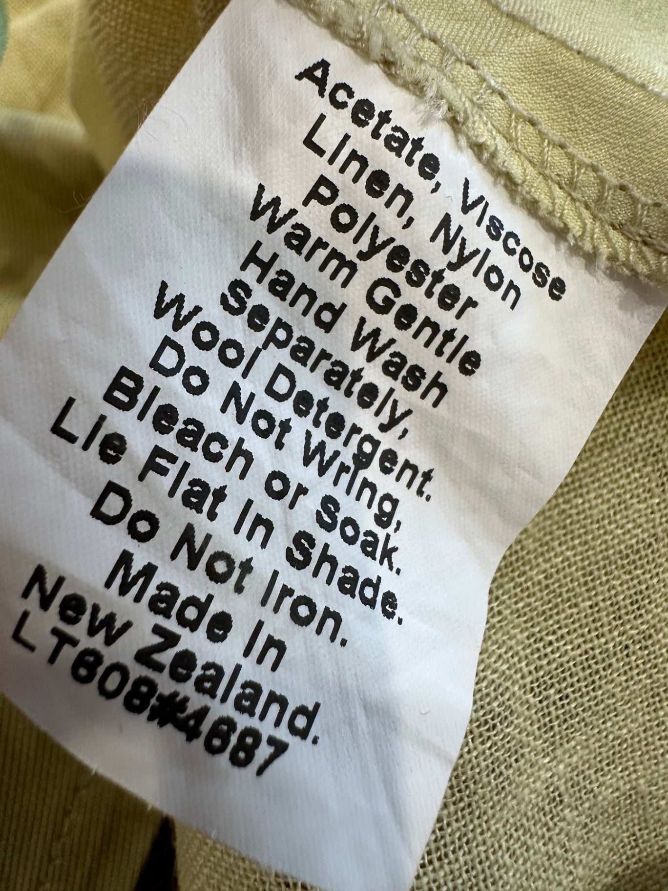 Annah Stretton - Camisole Top - Medium - Yellow