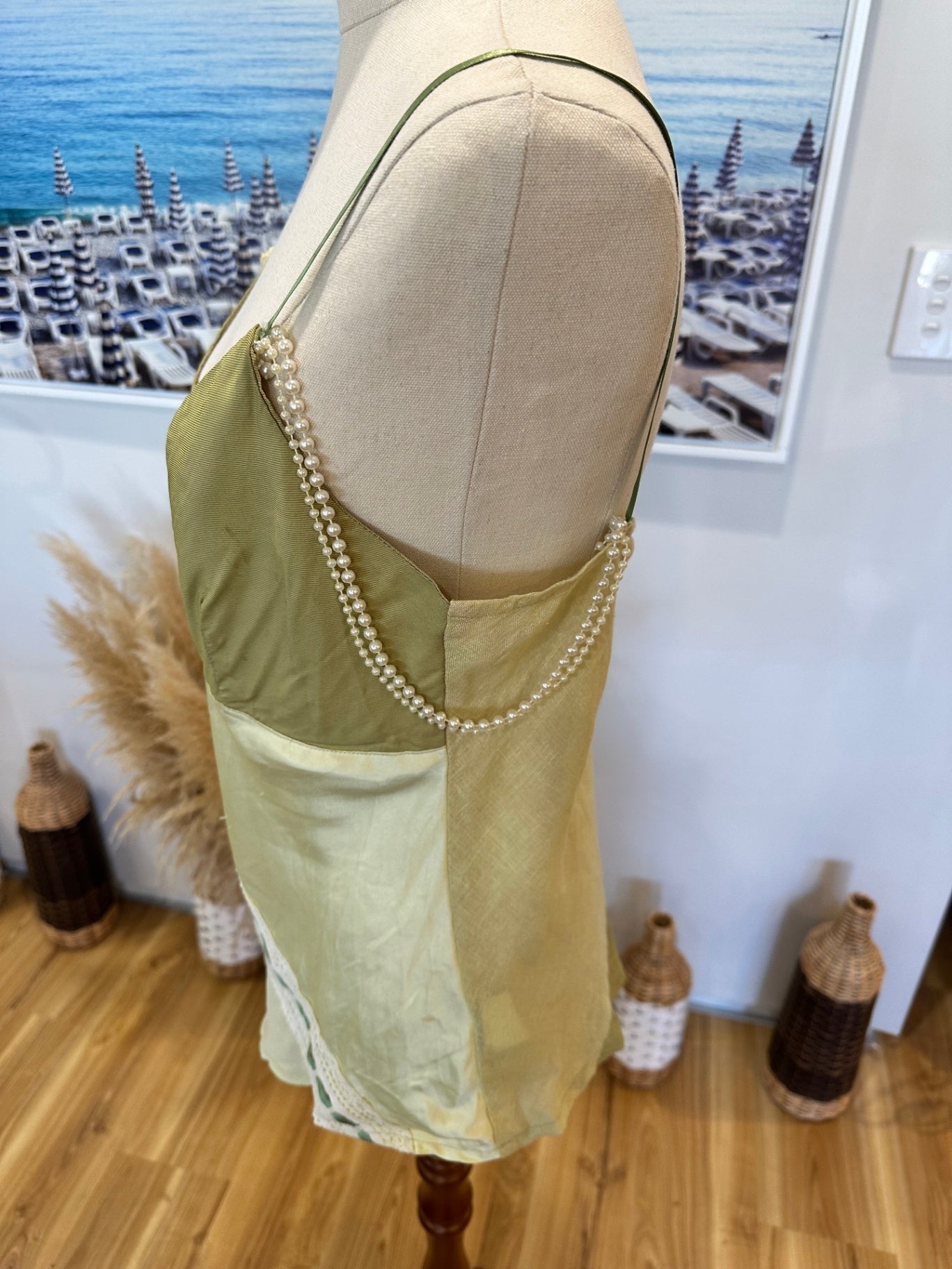 Annah Stretton - Camisole Top - Medium - Yellow