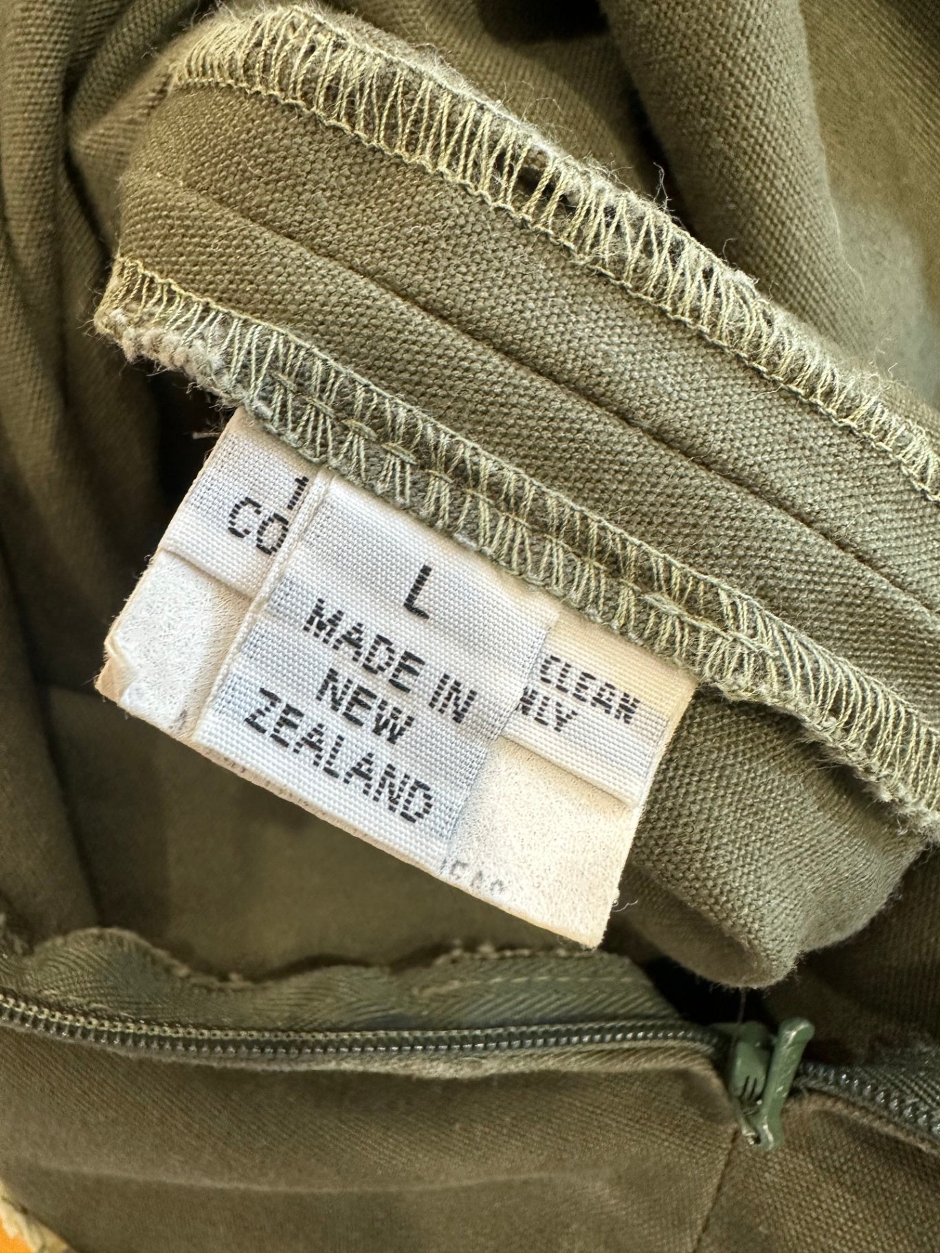 World - A-Line Skirt - Medium / Large - Olive Green