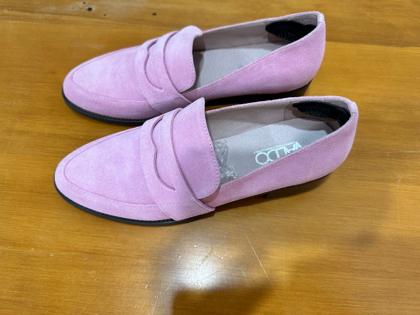 Valdo - Suede Leather Loathers - Pink - Size EU 37