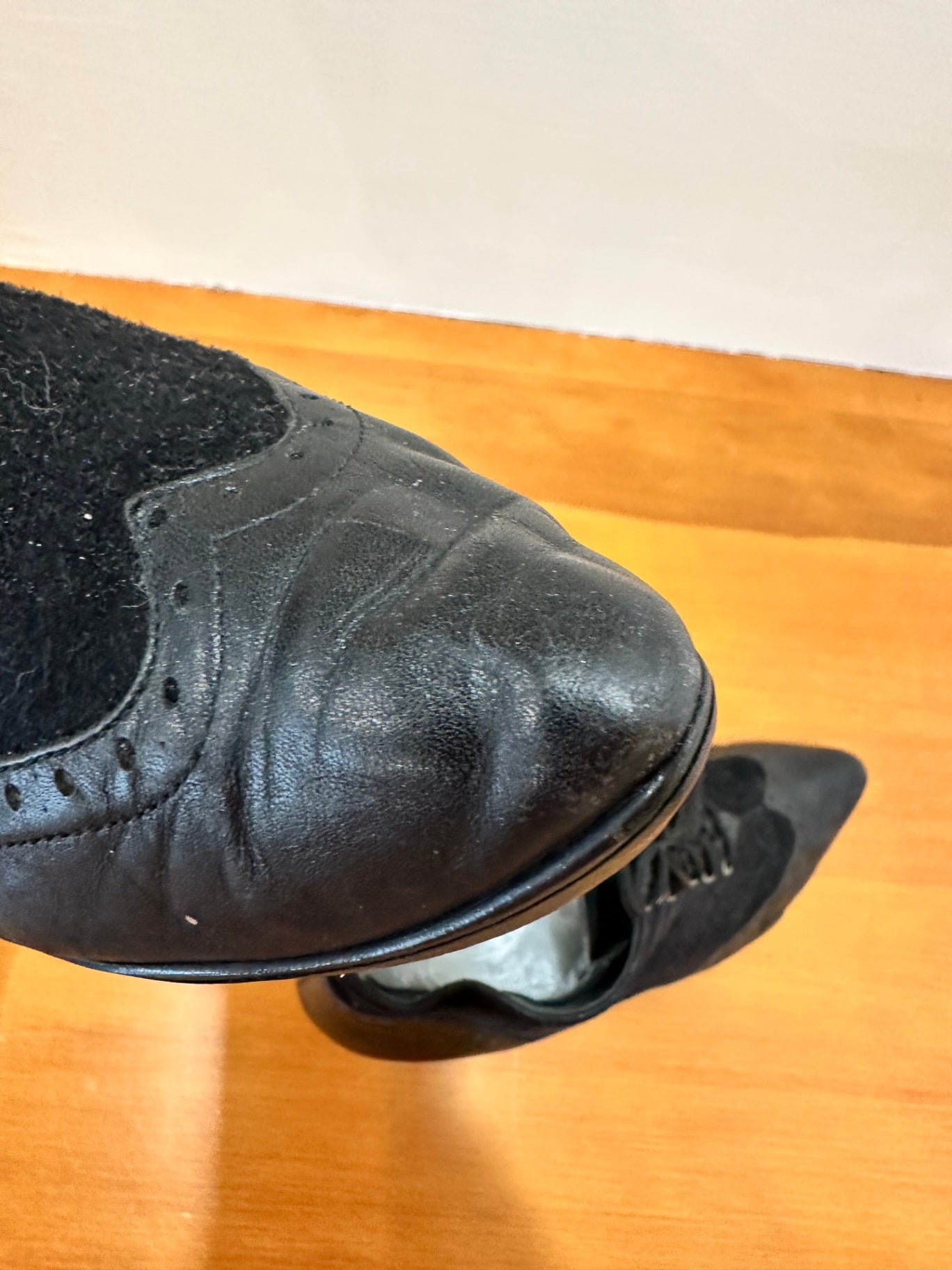 Stevie Nicks Inspired Ankle Boots - Size EU 38 - Black [Scuffs on heels / toe]