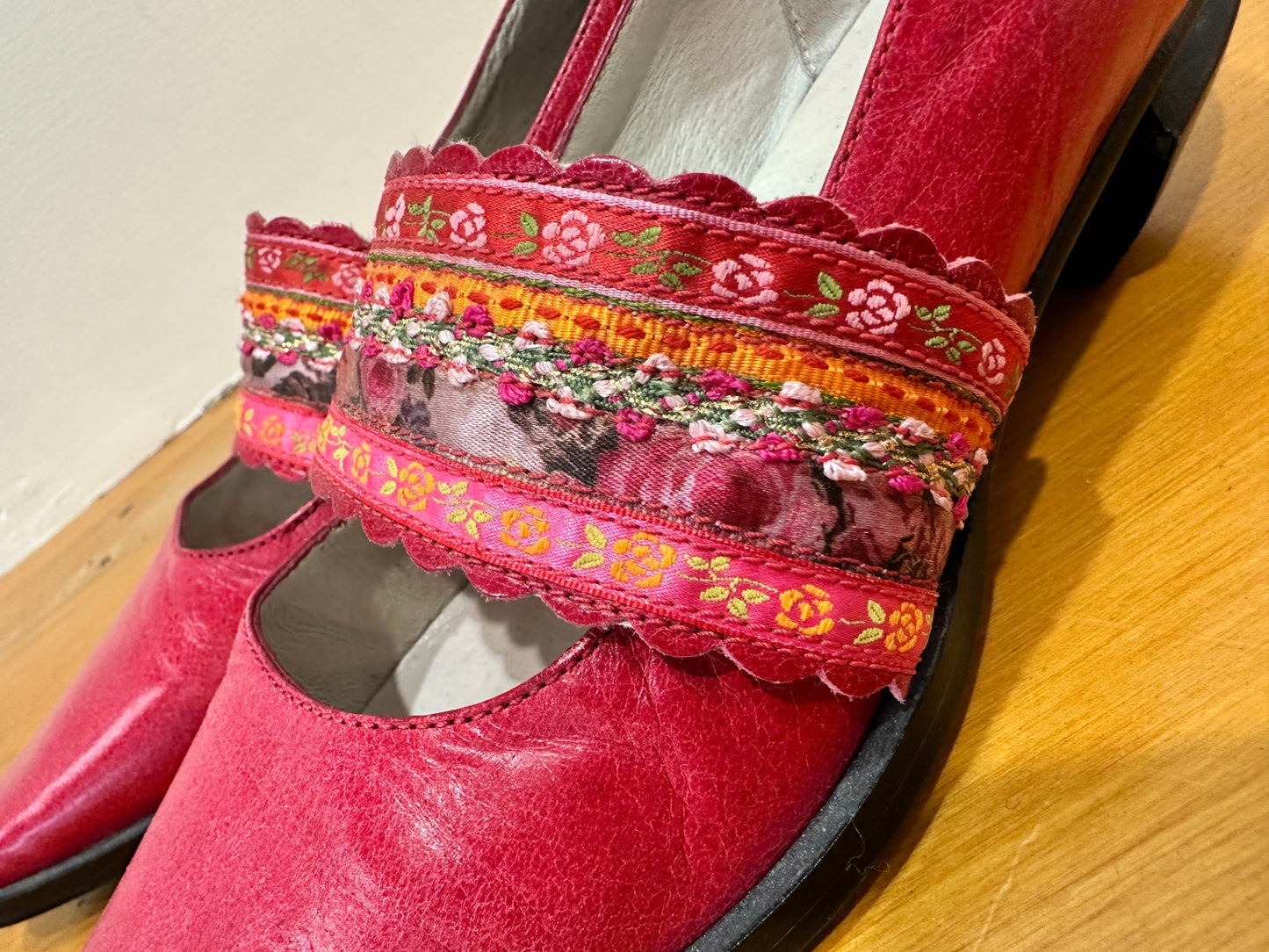 Briarwood - Leather Pointed-toe Bohemian Shoes - Size EU 37