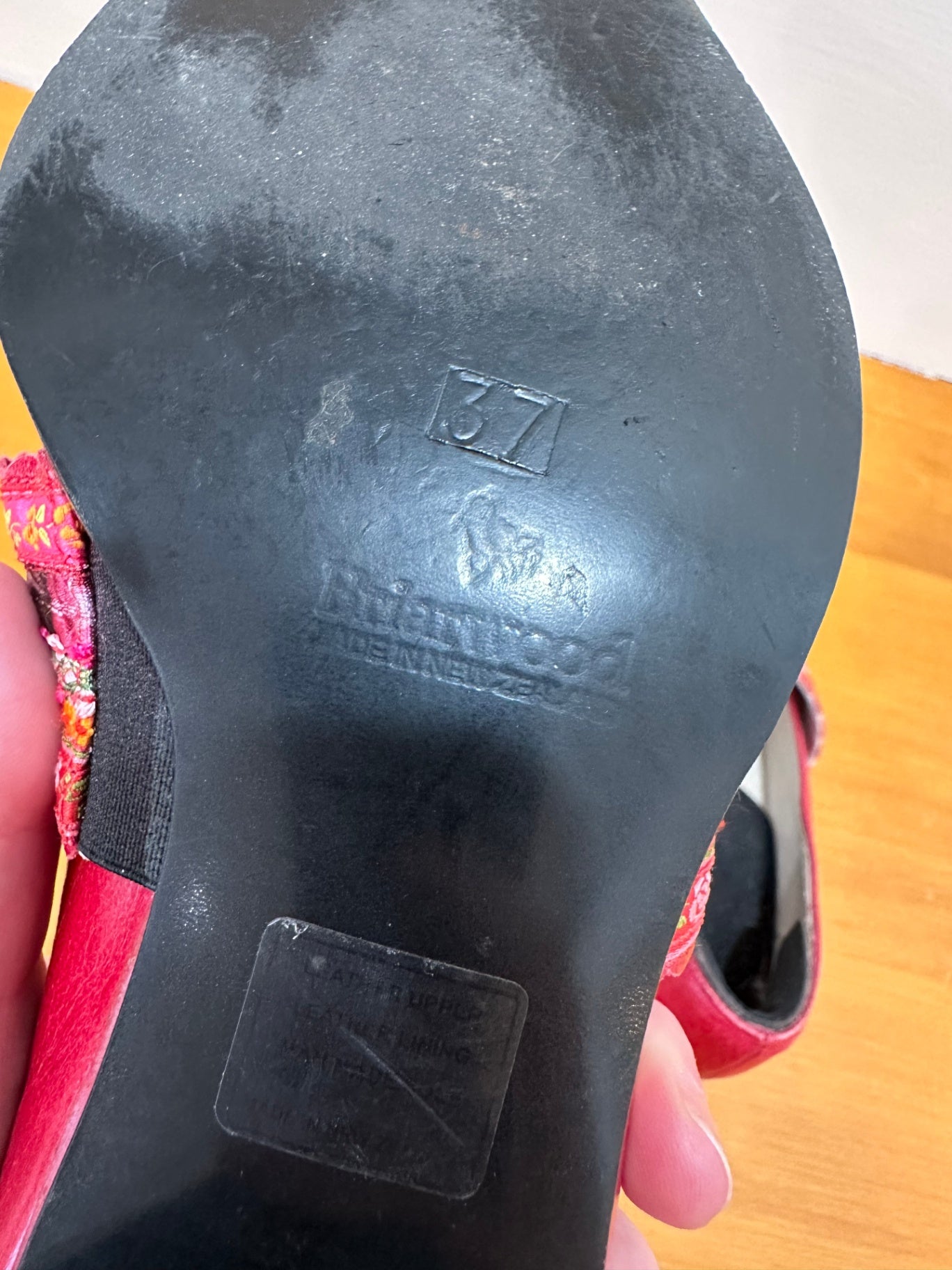 Briarwood - Leather Pointed-toe Bohemian Shoes - Size EU 37