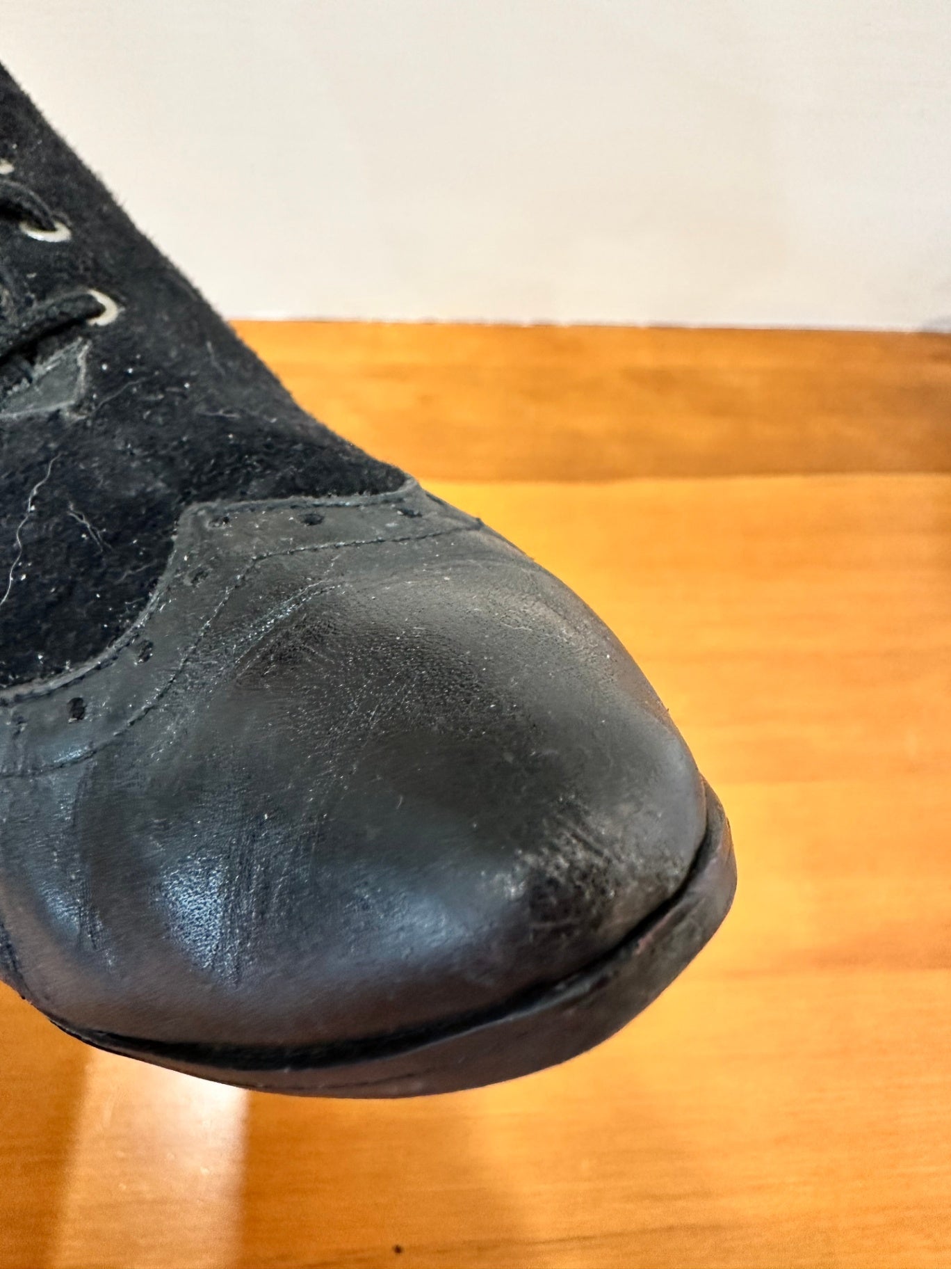 Stevie Nicks Inspired Ankle Boots - Size EU 38 - Black [Scuffs on heels / toe]