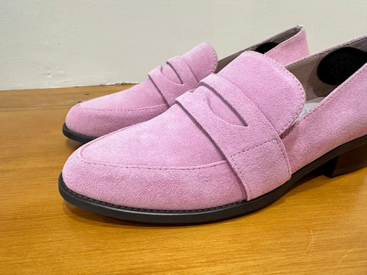Valdo - Suede Leather Loathers - Pink - Size EU 37