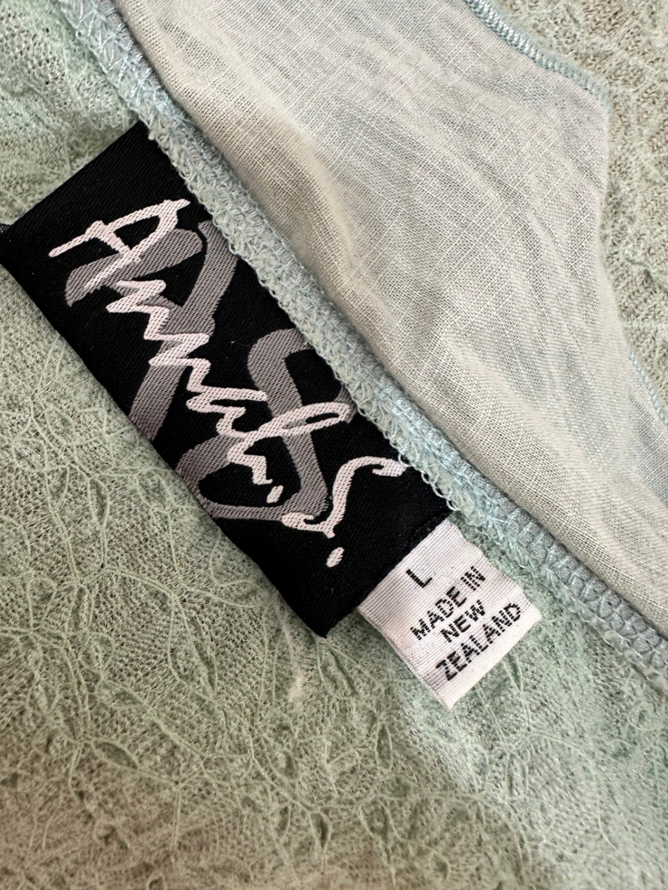 Annah Stretton - Cardigan - Size Large - Aqua