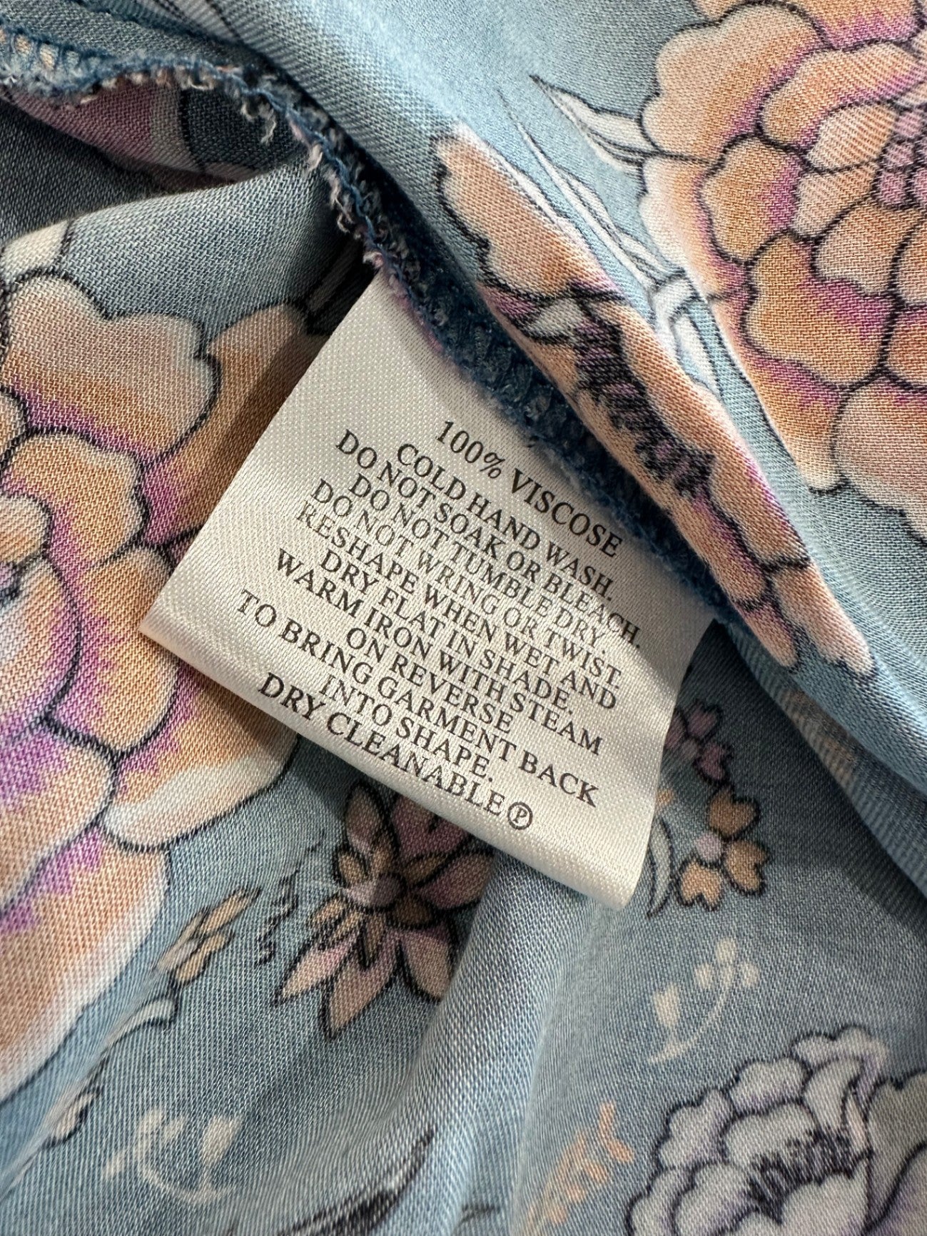 Arnhem - Bohemian Wrap Dress - Size 6 - Blue with Florals