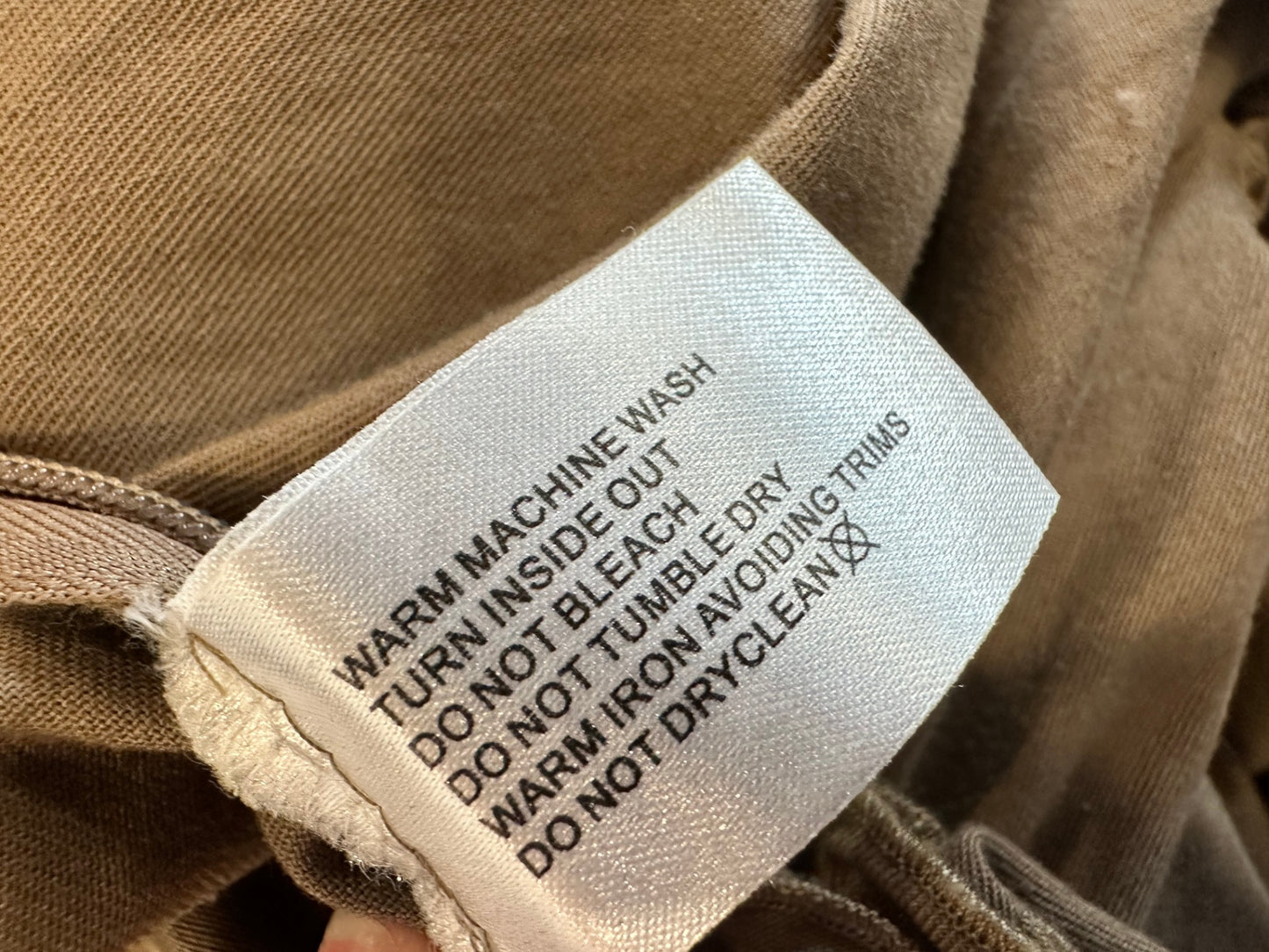 Mermaid Dress - Small / Medium - Brown w Embellishment at Neckline