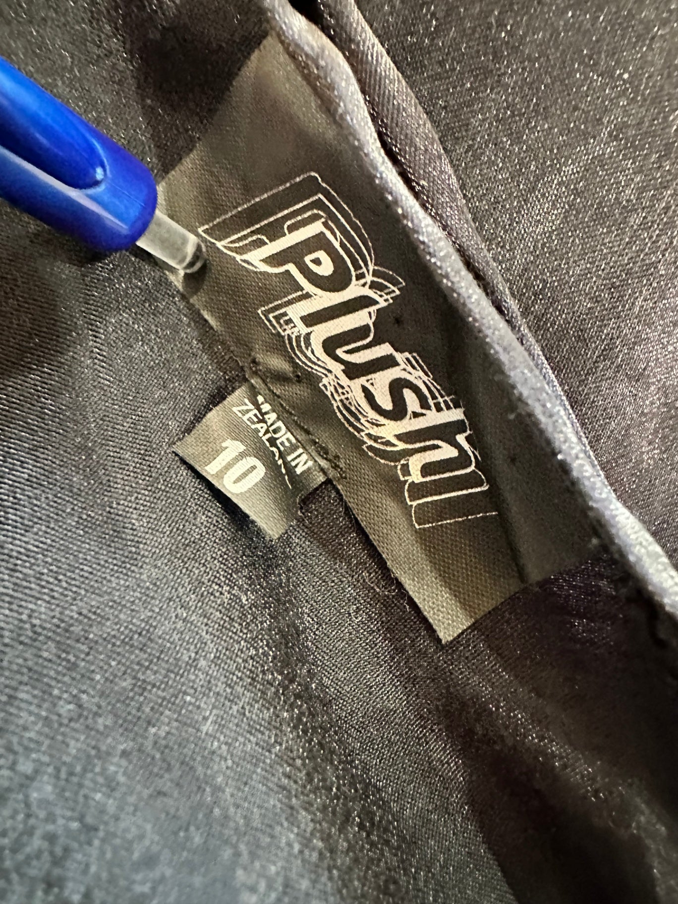 Plush - Made in New Zealand - Dress - Size 10 - Black