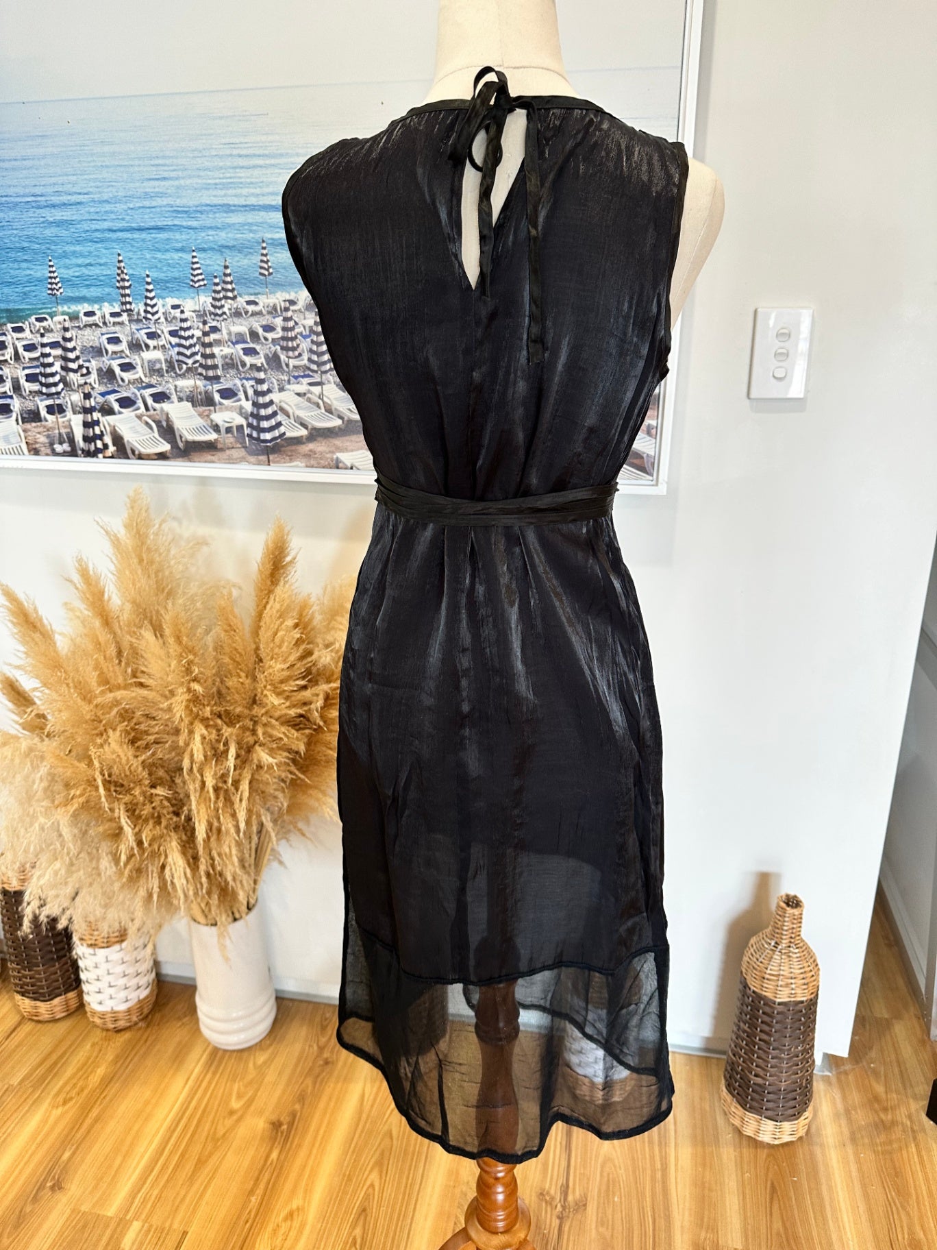 Plush - Made in New Zealand - Dress - Size 10 - Black