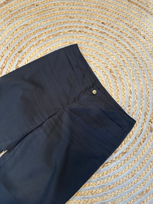 Dual - Y2K Wideleg Pants - Size 12 - Black