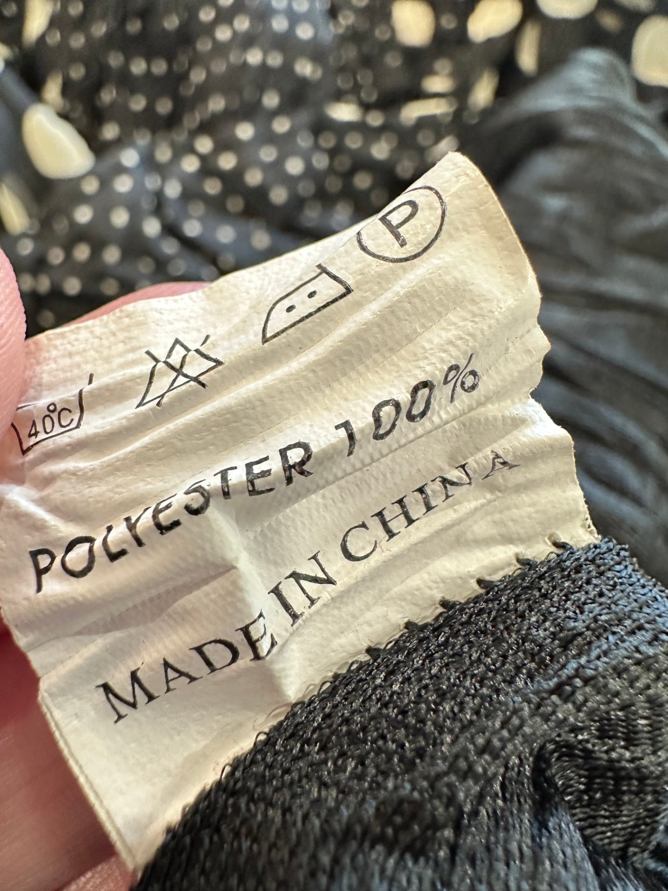 Frattini Skirt - Medium - Black and white