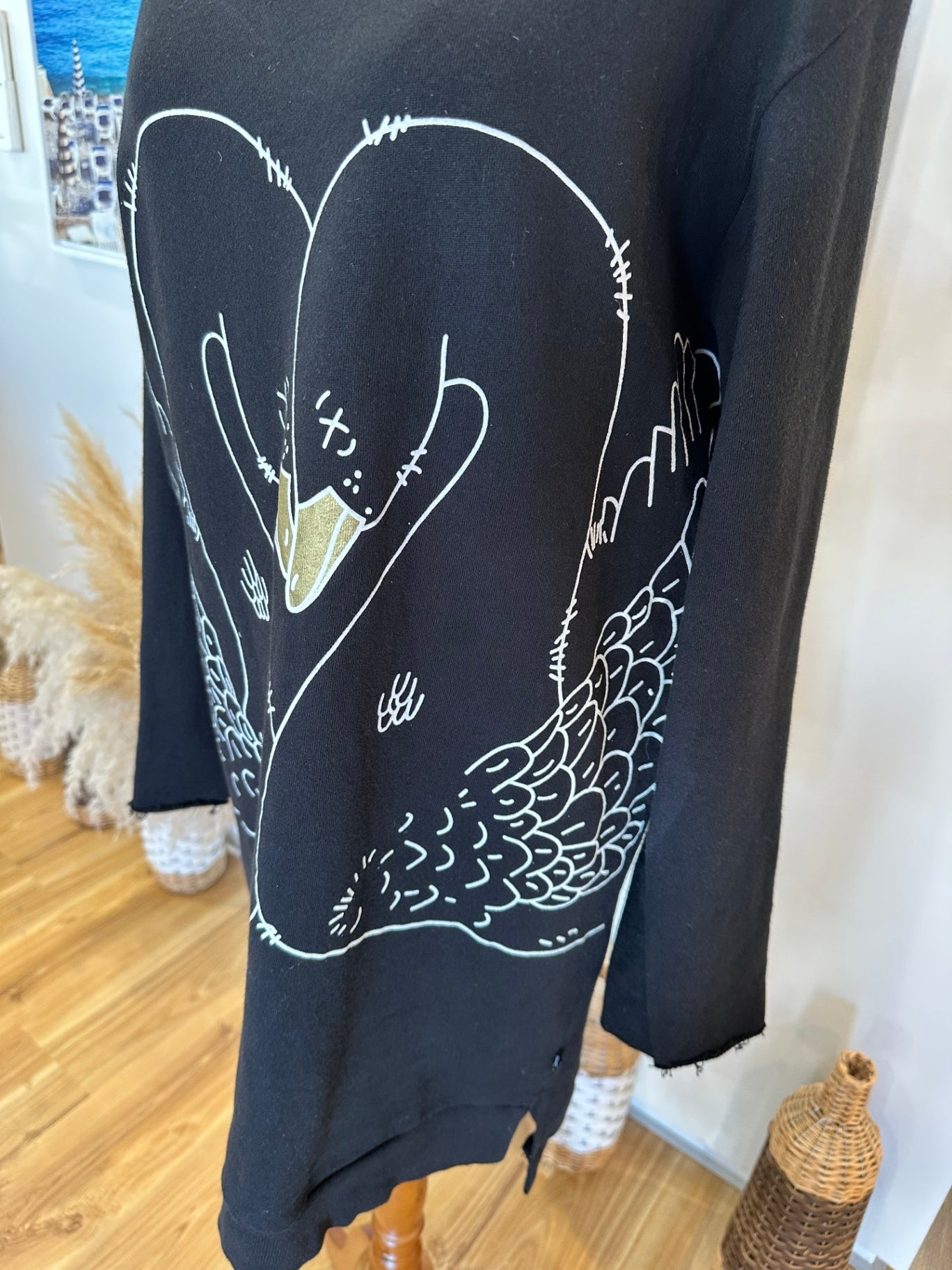 Federation - Swan Jumper - Extra Small - Black