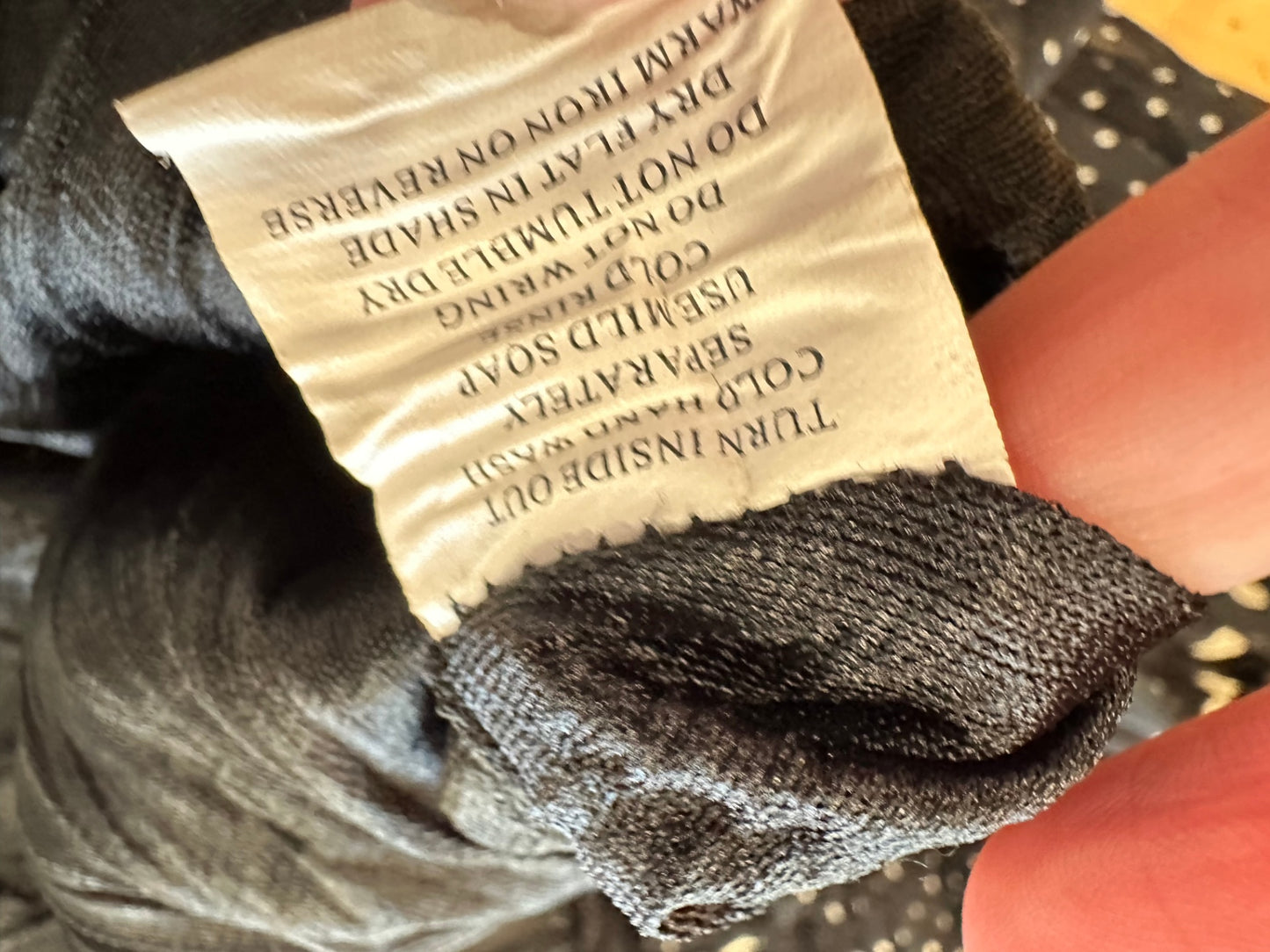 Frattini Skirt - Medium - Black and white