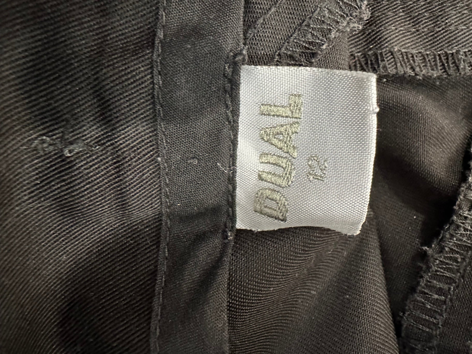 Dual - Y2K Wideleg Pants - Size 12 - Black